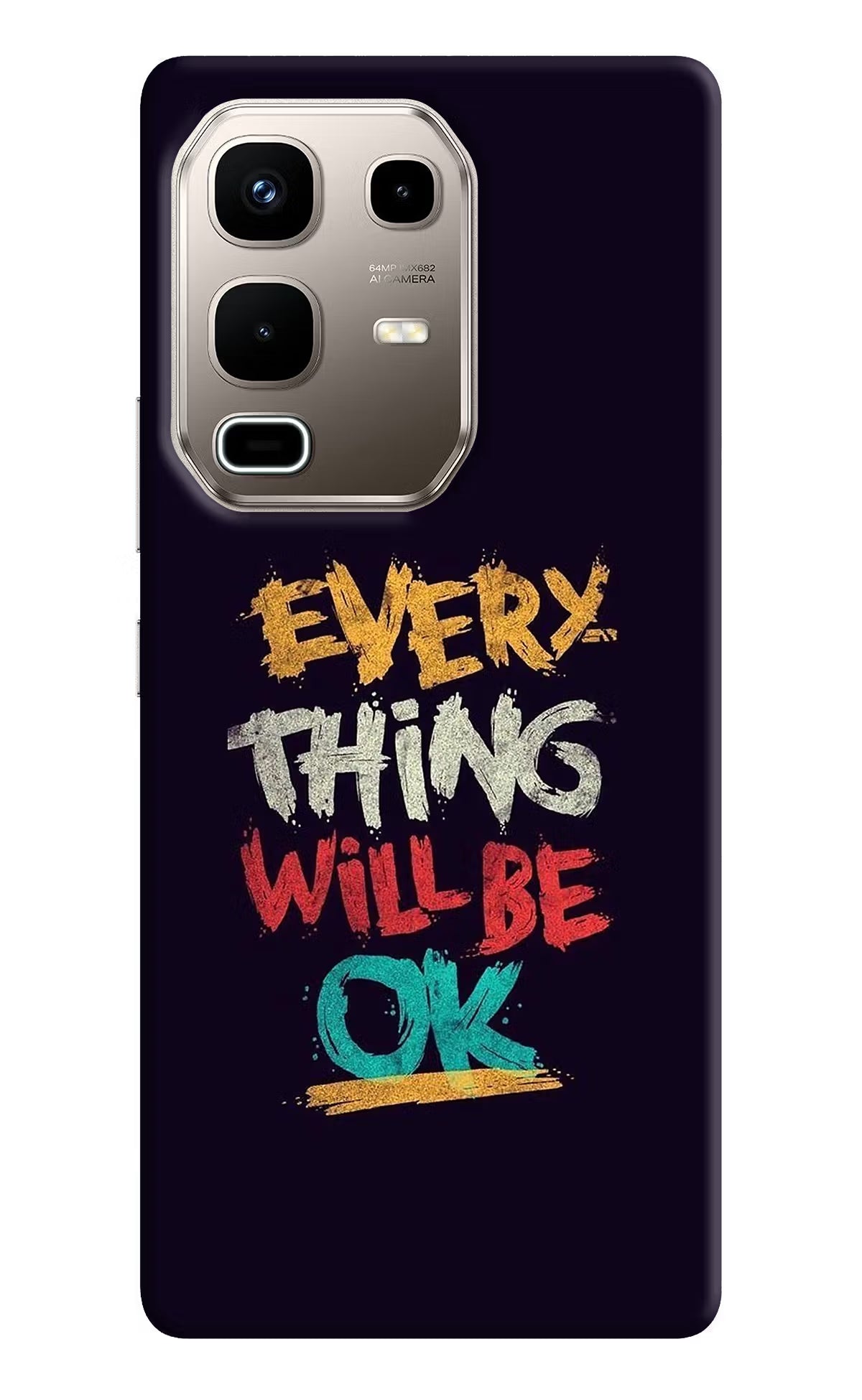 Everything Will Be Ok Infinix Note 50s 5G Plus Back Cover - Everything Will Be Ok Infinix Note 50s 5G Plus Back Cover Everything Will Be Ok Infinix Note 50s 5G Plus Back Cover