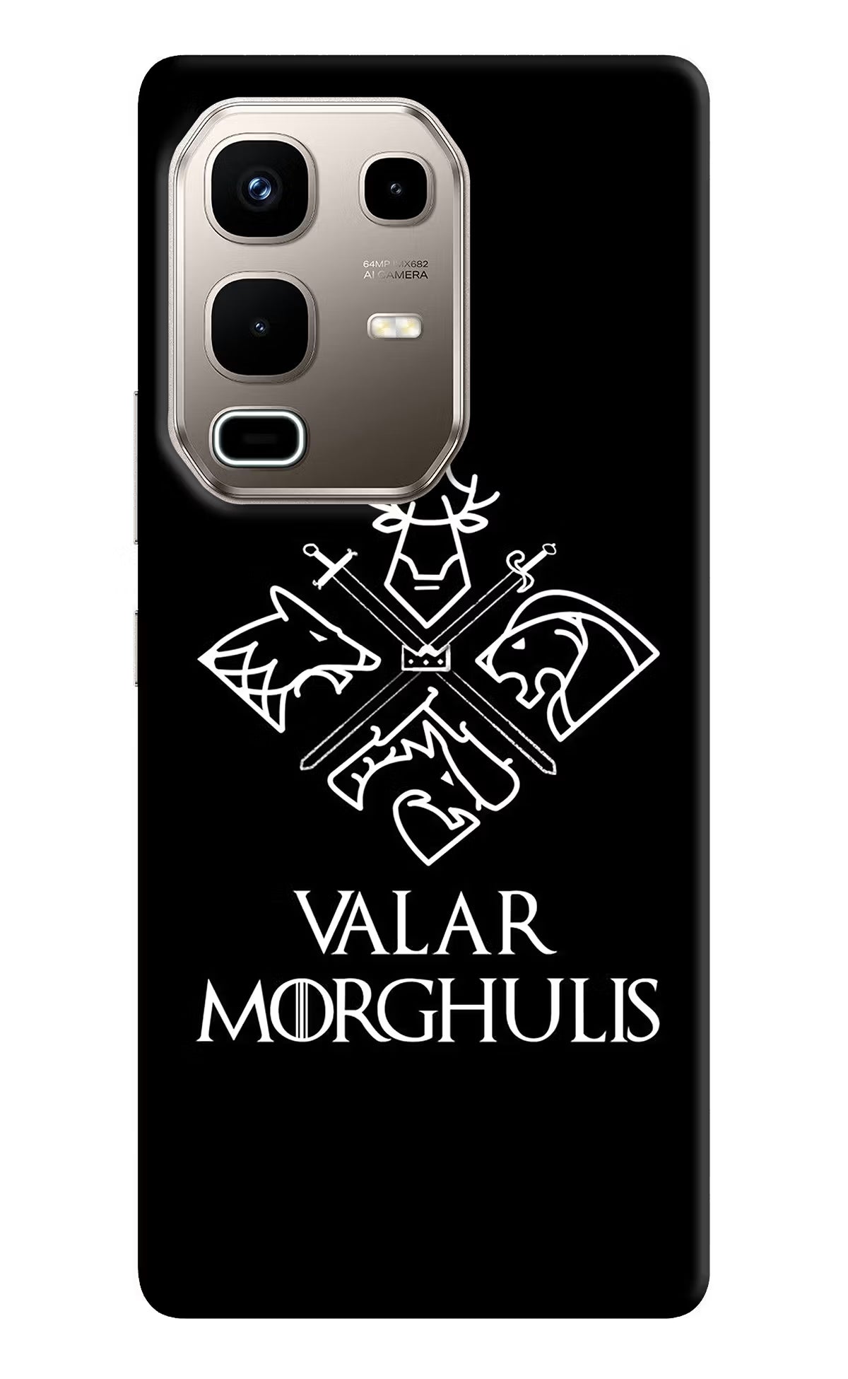 Valar Morghulis | Game Of Thrones Infinix Note 50s 5G Plus Back Cover - Valar Morghulis | Game Of Thrones Infinix Note 50s 5G Plus Back Cover Valar Morghulis | Game Of Thrones Infinix Note 50s 5G Plus Back Cover