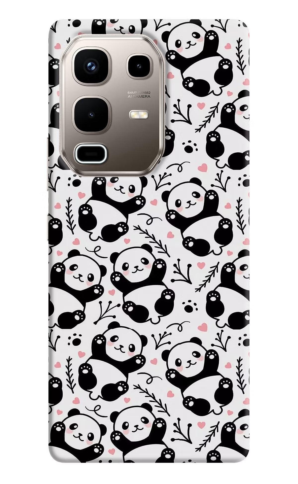 Cute Panda Infinix Note 50s 5G Plus Back Cover - Cute Panda Infinix Note 50s 5G Plus Back Cover Cute Panda Infinix Note 50s 5G Plus Back Cover