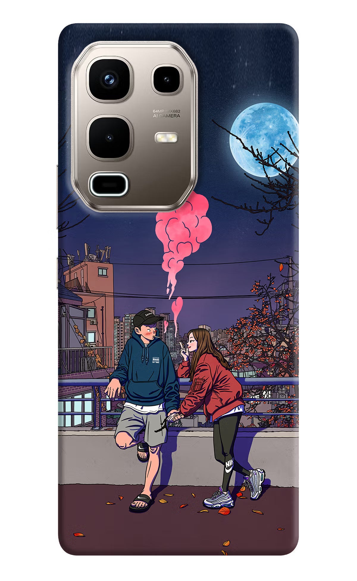 Chilling Couple Infinix Note 50s 5G Plus Back Cover - Chilling Couple Infinix Note 50s 5G Plus Back Cover Chilling Couple Infinix Note 50s 5G Plus Back Cover