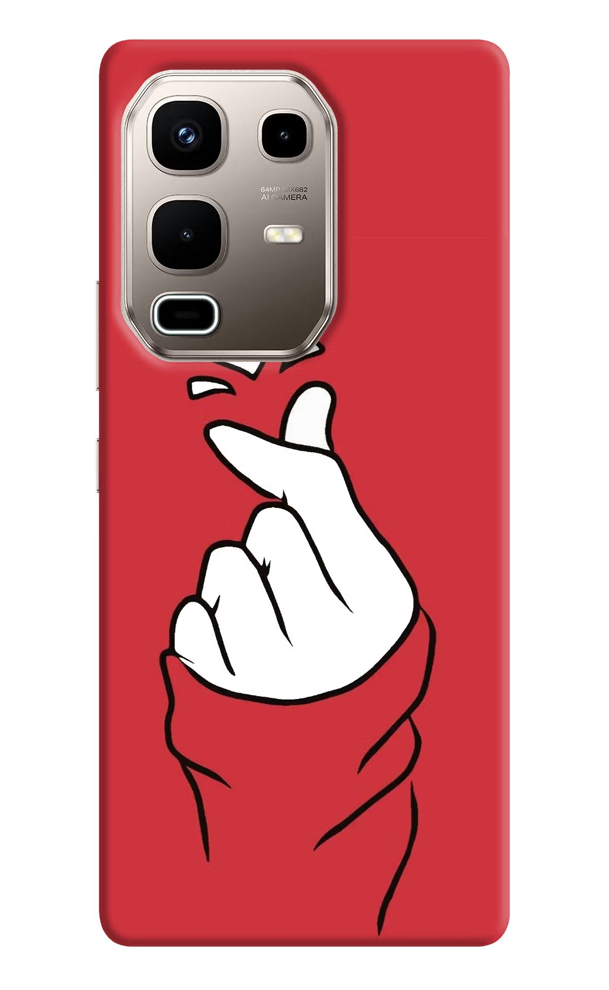 Korean Love Sign Infinix Note 50s 5G Plus Back Cover - Korean Love Sign Infinix Note 50s 5G Plus Back Cover Korean Love Sign Infinix Note 50s 5G Plus Back Cover