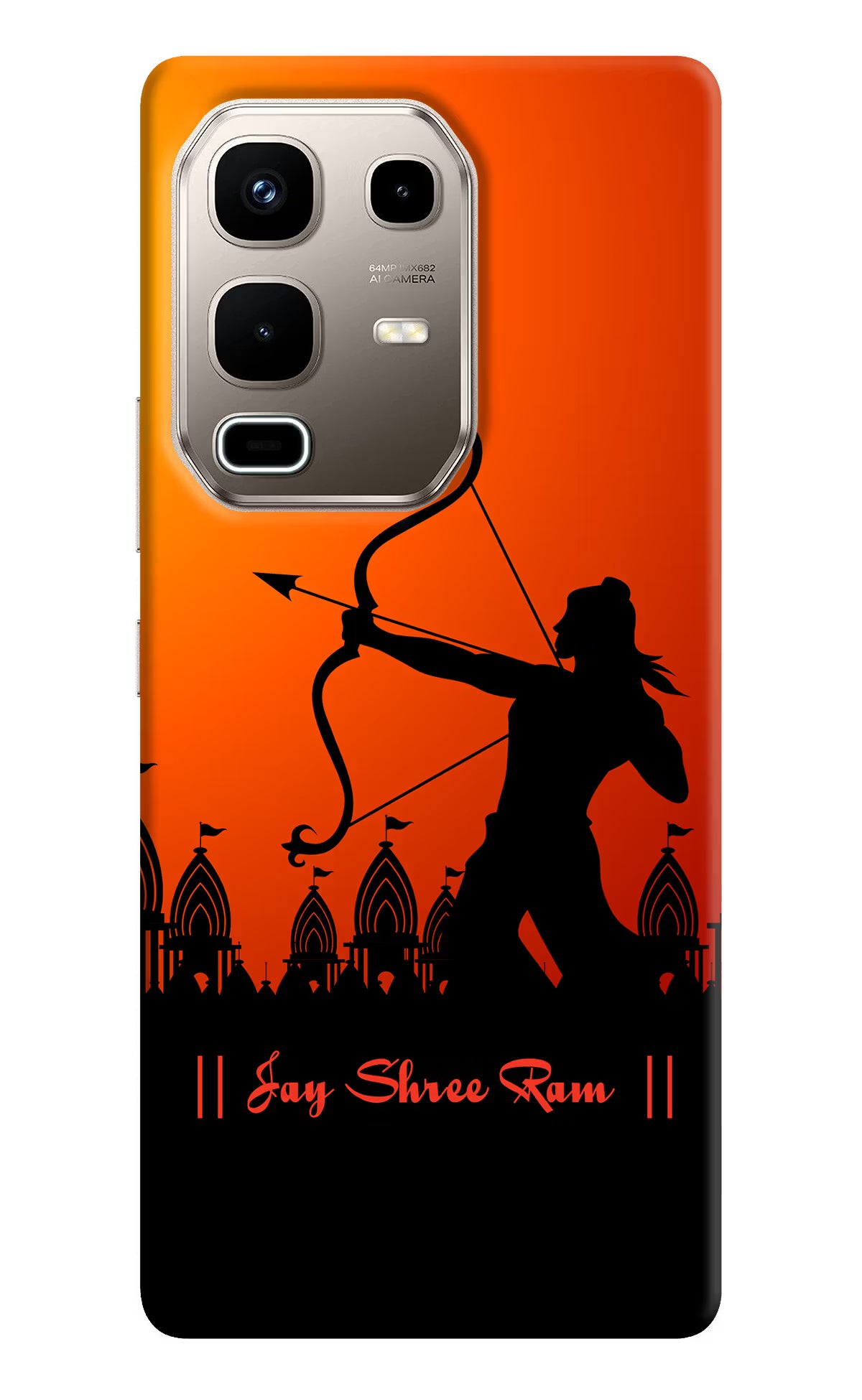 Lord Ram - 4 Infinix Note 50s 5G Plus Back Cover - Lord Ram - 4 Infinix Note 50s 5G Plus Back Cover Lord Ram - 4 Infinix Note 50s 5G Plus Back Cover