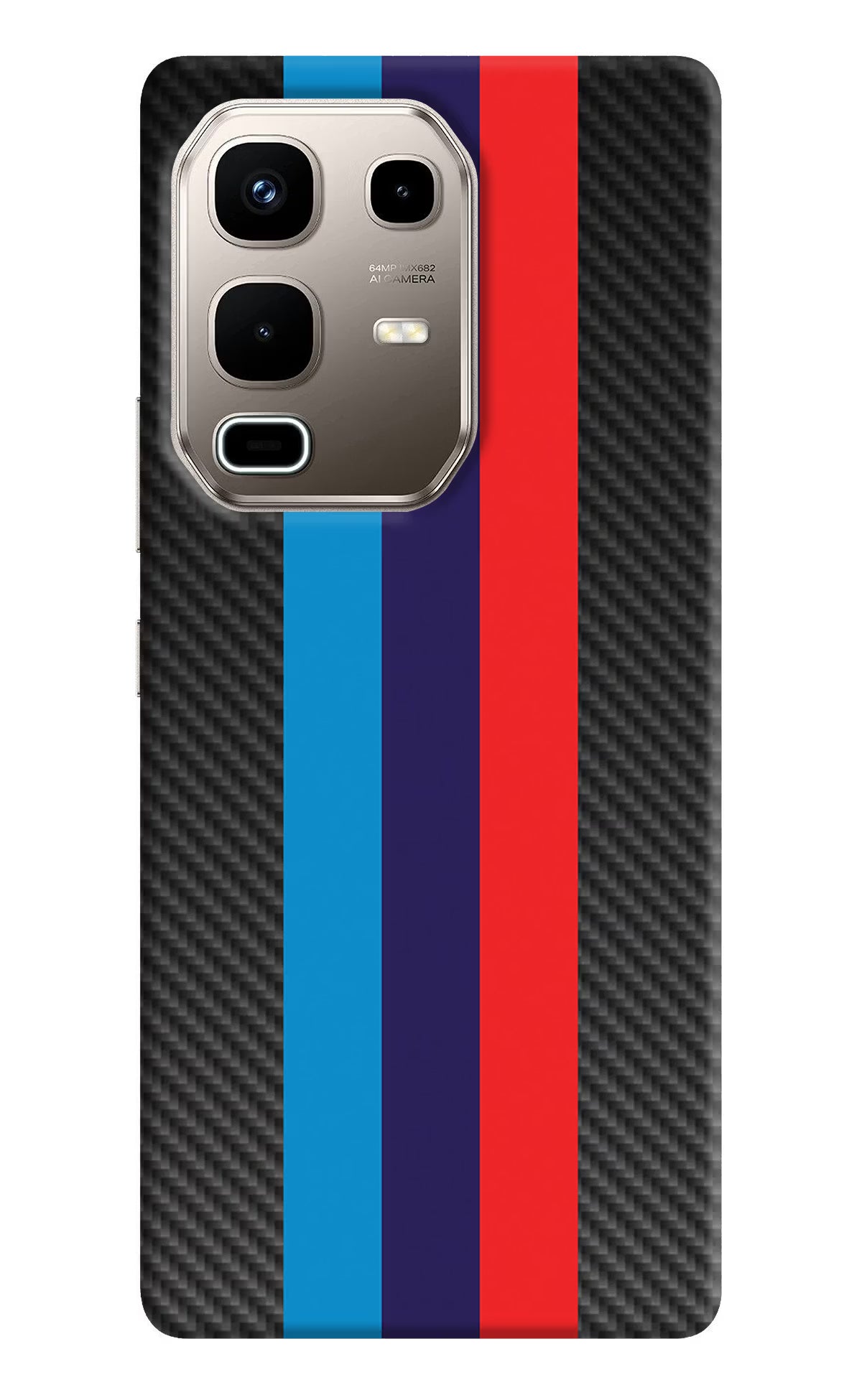 BMW Stripes Pattern Infinix Note 50s 5G Plus Back Cover - BMW Stripes Pattern Infinix Note 50s 5G Plus Back Cover BMW Stripes Pattern Infinix Note 50s 5G Plus Back Cover