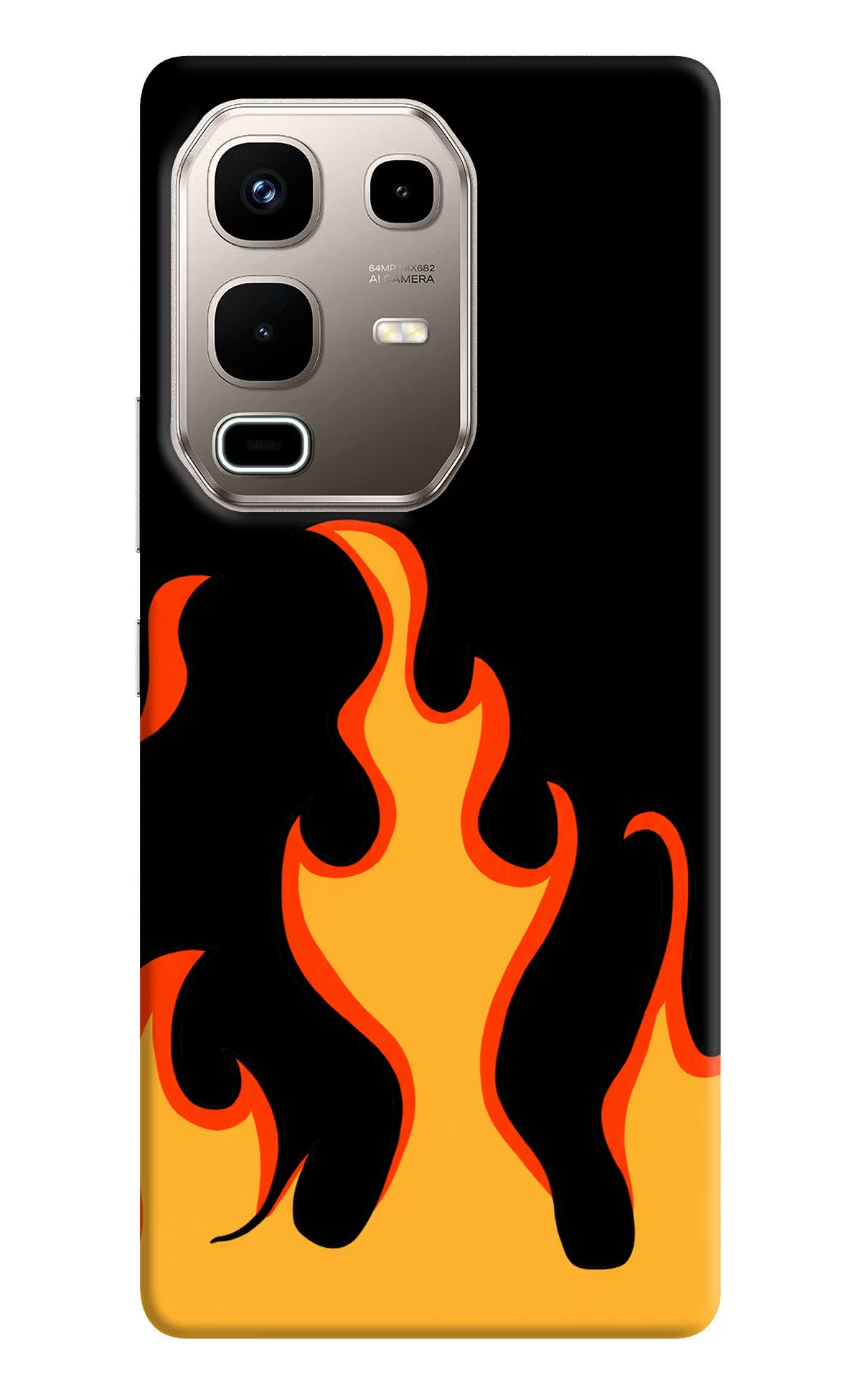 Fired Up – Black Infinix Note 50s 5G Plus Back Cover - Fired Up – Black Infinix Note 50s 5G Plus Back Cover Fired Up – Black Infinix Note 50s 5G Plus Back Cover