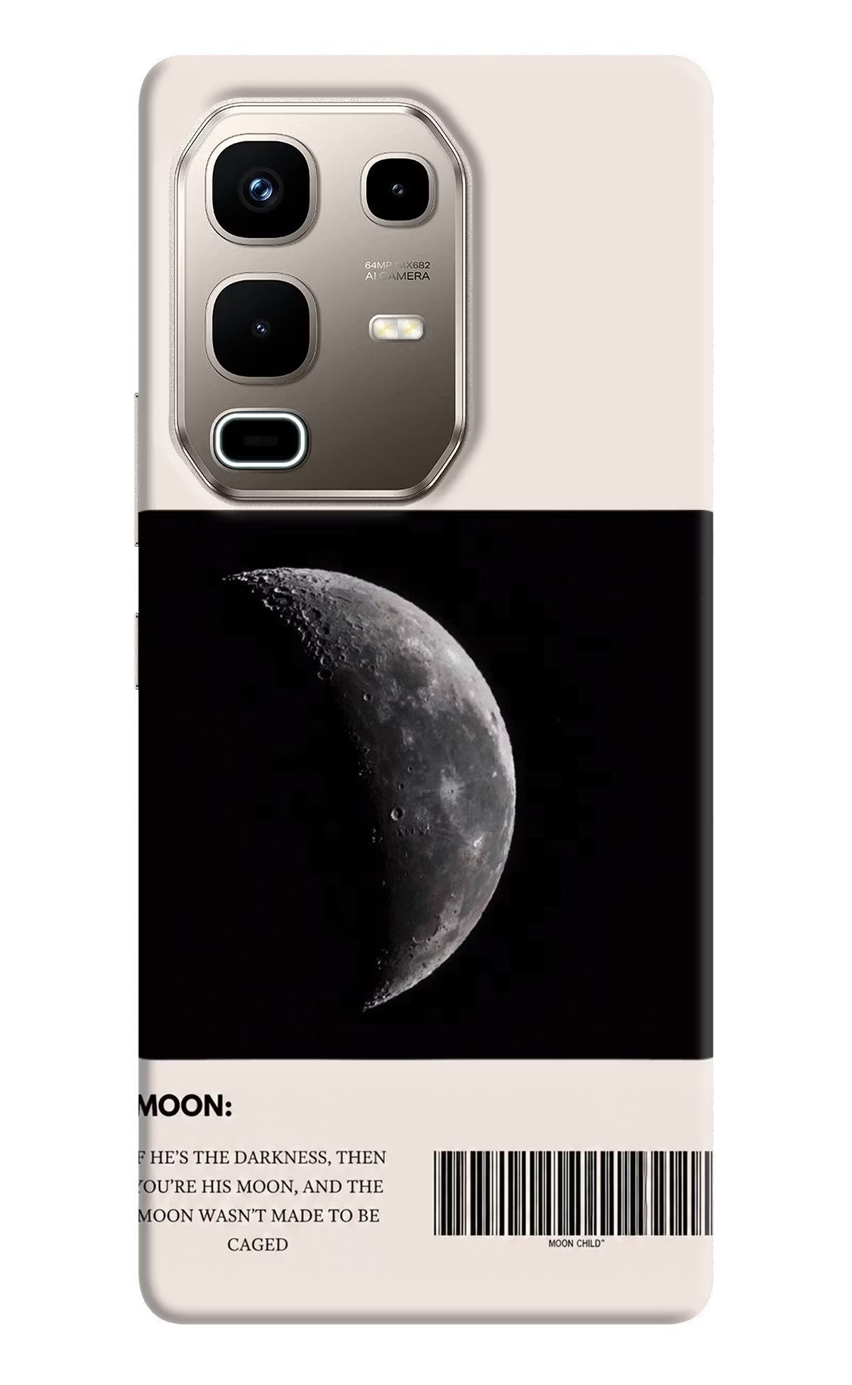Moon Phase Infinix Note 50s 5G Plus Back Cover - Moon Phase Infinix Note 50s 5G Plus Back Cover Moon Phase Infinix Note 50s 5G Plus Back Cover