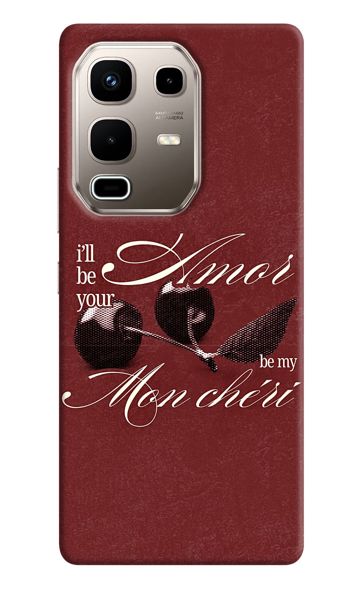 Velvet Cherry Infinix Note 50s 5G Plus Back Cover - Velvet Cherry Infinix Note 50s 5G Plus Back Cover Velvet Cherry Infinix Note 50s 5G Plus Back Cover