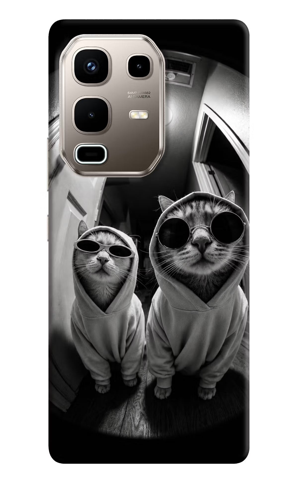 Hood Cats Infinix Note 50s 5G Plus Back Cover - Hood Cats Infinix Note 50s 5G Plus Back Cover Hood Cats Infinix Note 50s 5G Plus Back Cover