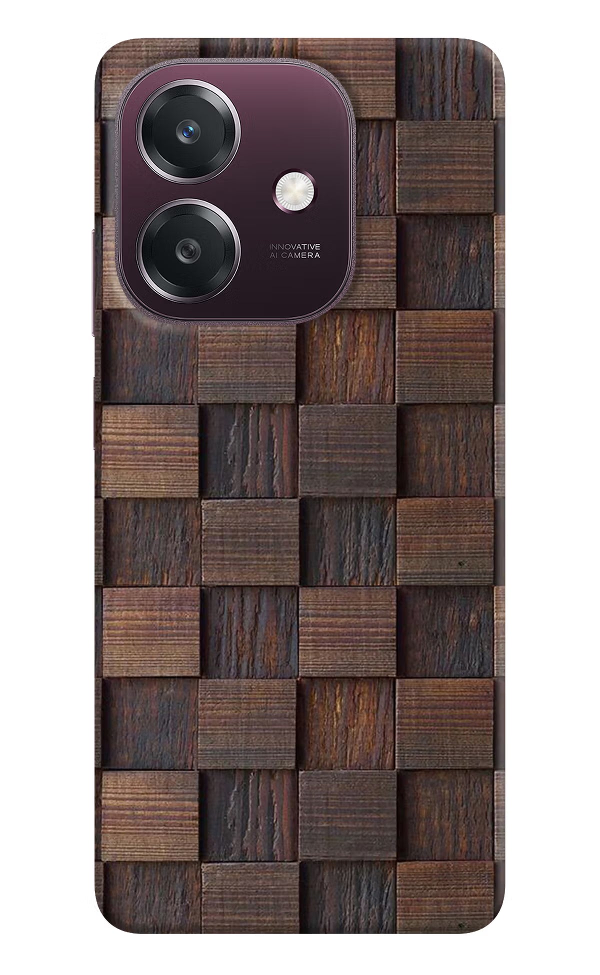 Wooden Cube Design Oppo A3 5G Back Cover - Wooden Cube Design Oppo A3 5G Back Cover Wooden Cube Design Oppo A3 5G Back Cover