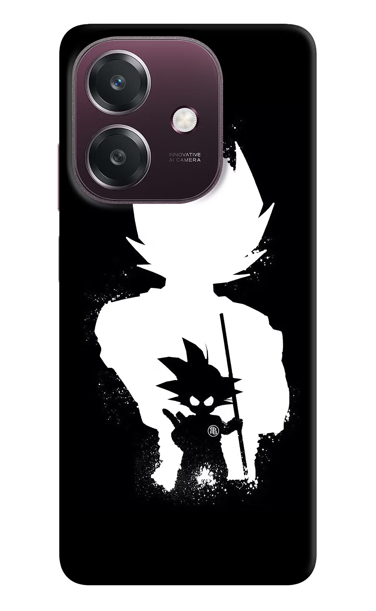 Goku Shadow Oppo A3 5G Back Cover - Goku Shadow Oppo A3 5G Back Cover Goku Shadow Oppo A3 5G Back Cover