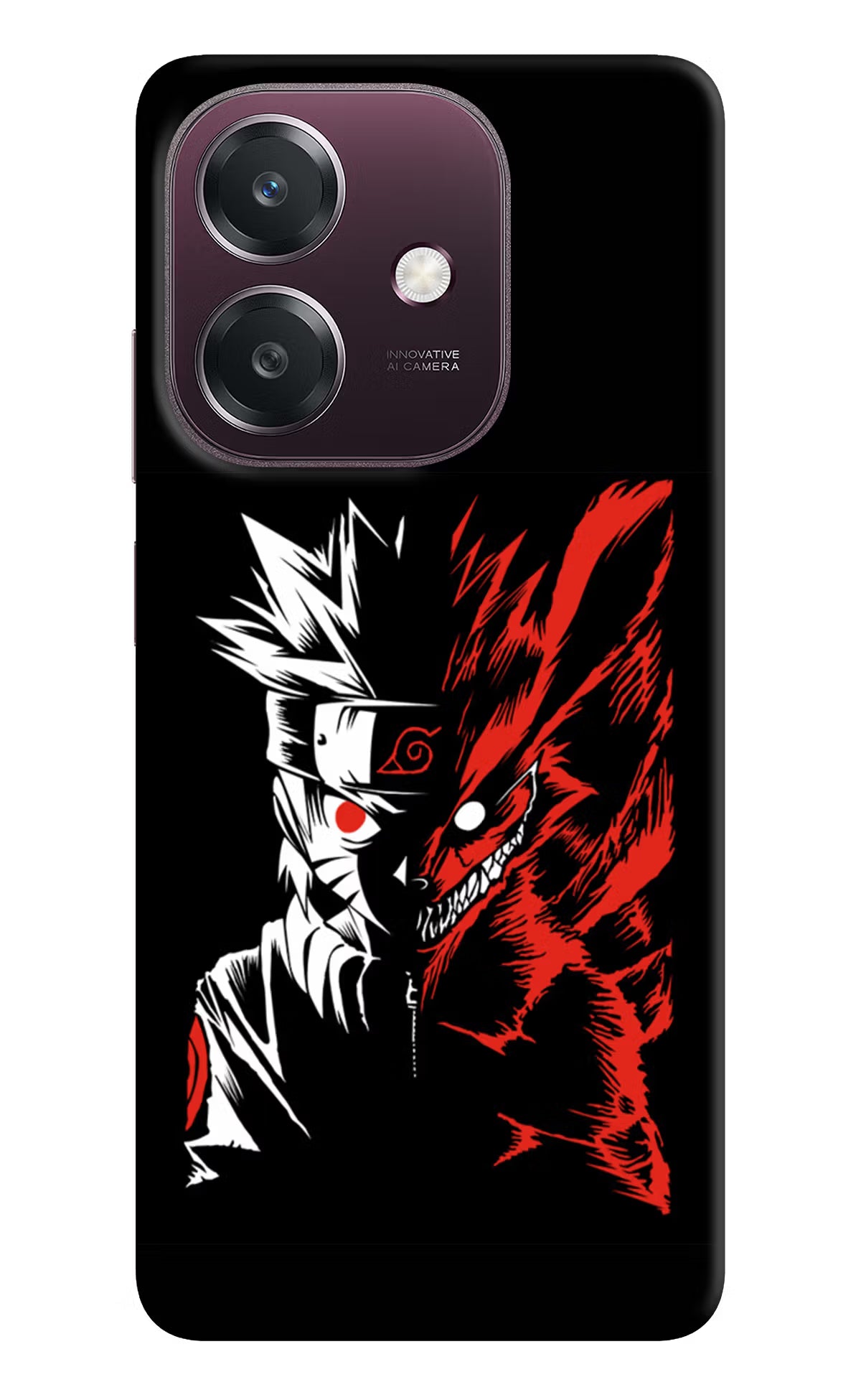 Naruto Two Face Oppo A3 5G Back Cover - Naruto Two Face Oppo A3 5G Back Cover Naruto Two Face Oppo A3 5G Back Cover
