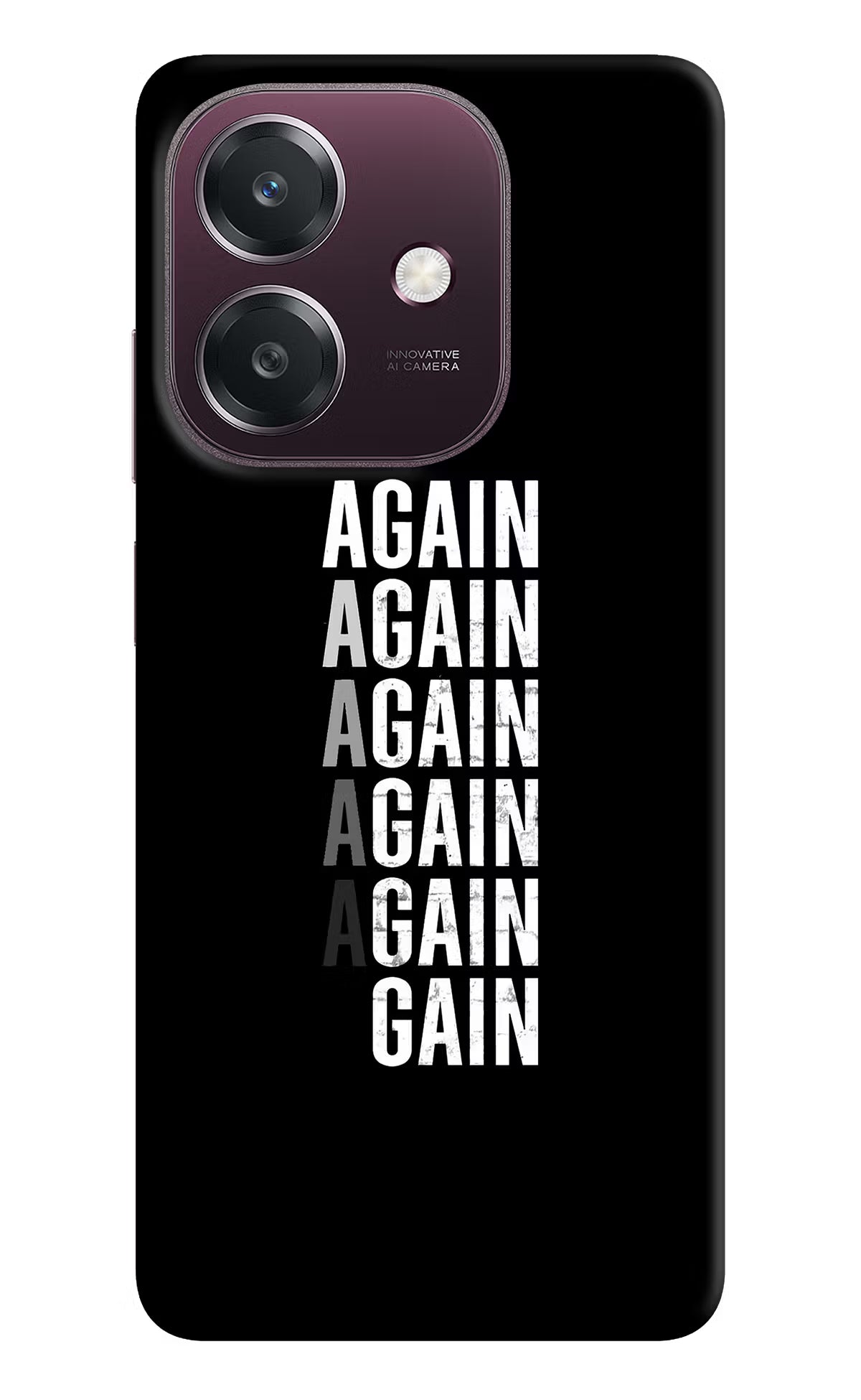Again Again Gain Oppo A3 5G Back Cover - Again Again Gain Oppo A3 5G Back Cover Again Again Gain Oppo A3 5G Back Cover
