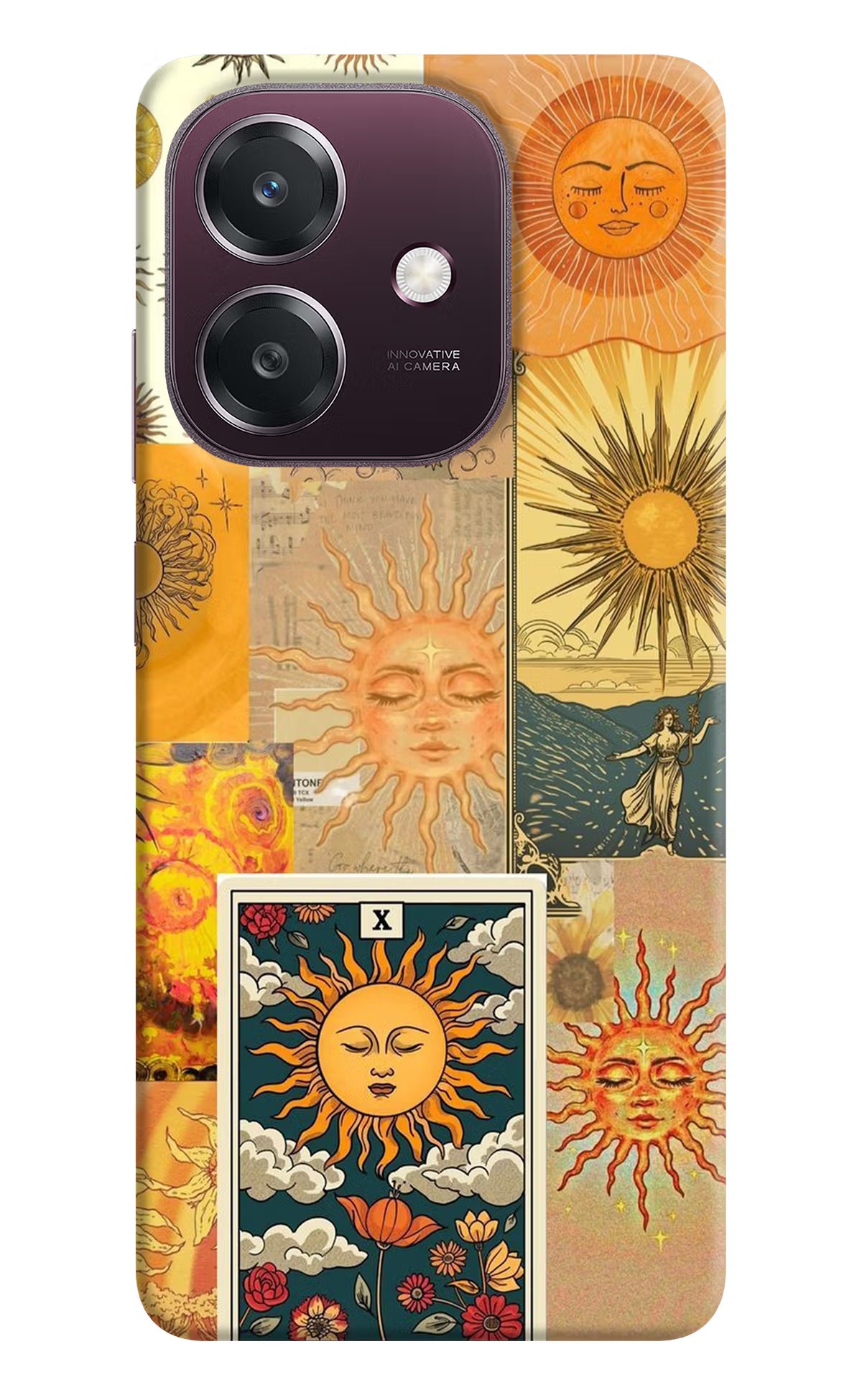 Sun Oppo A3 5G Back Cover - Sun Oppo A3 5G Back Cover Sun Oppo A3 5G Back Cover
