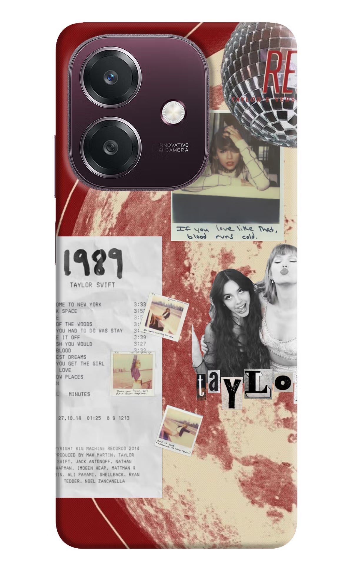 Taylor Swift Oppo A3 5G Back Cover - Taylor Swift Oppo A3 5G Back Cover Taylor Swift Oppo A3 5G Back Cover
