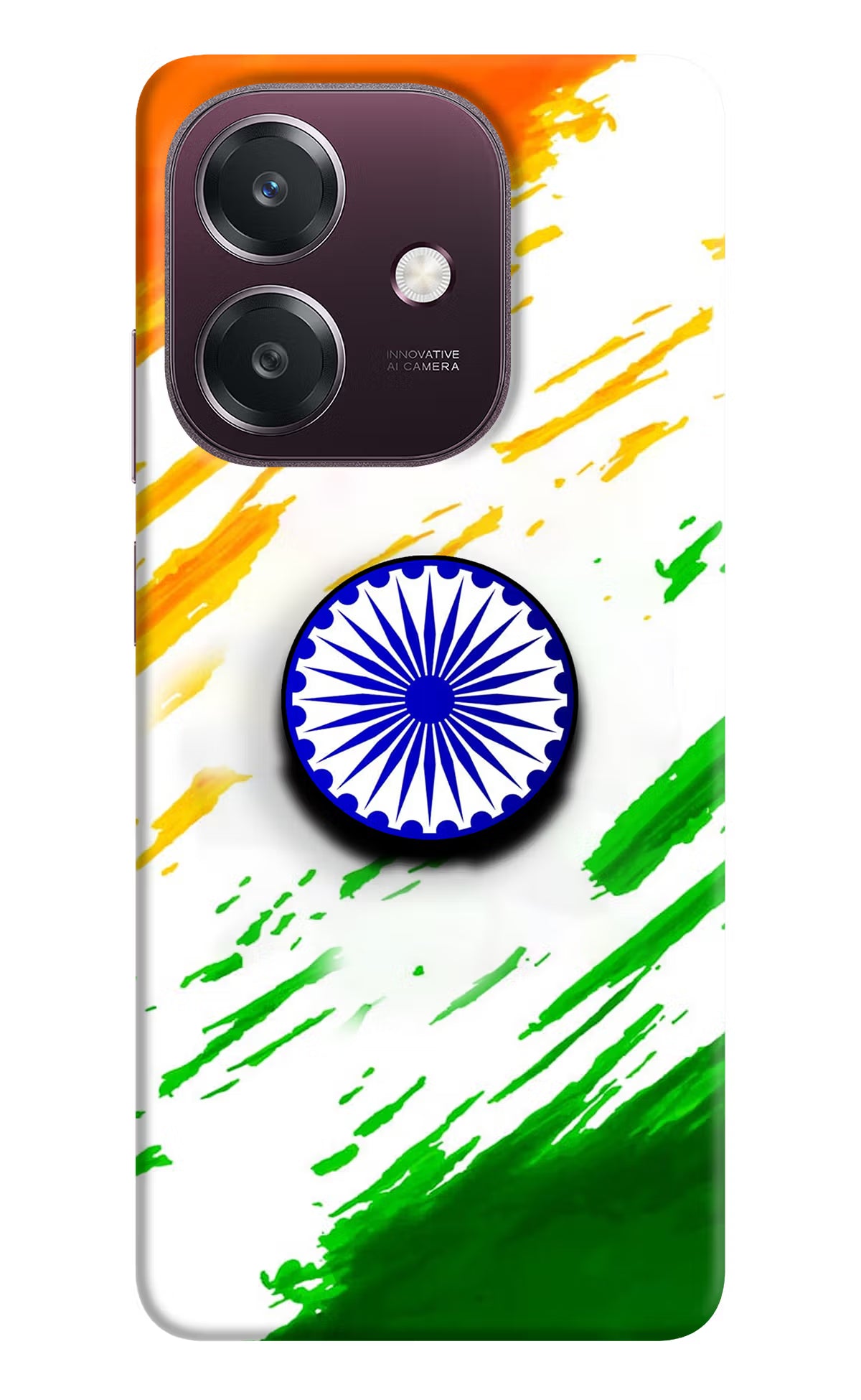 Indian Flag Ashoka Chakra Oppo A3 5G Pop Case - Indian Flag Ashoka Chakra Oppo A3 5G Pop Case Indian Flag Ashoka Chakra Oppo A3 5G Pop Case