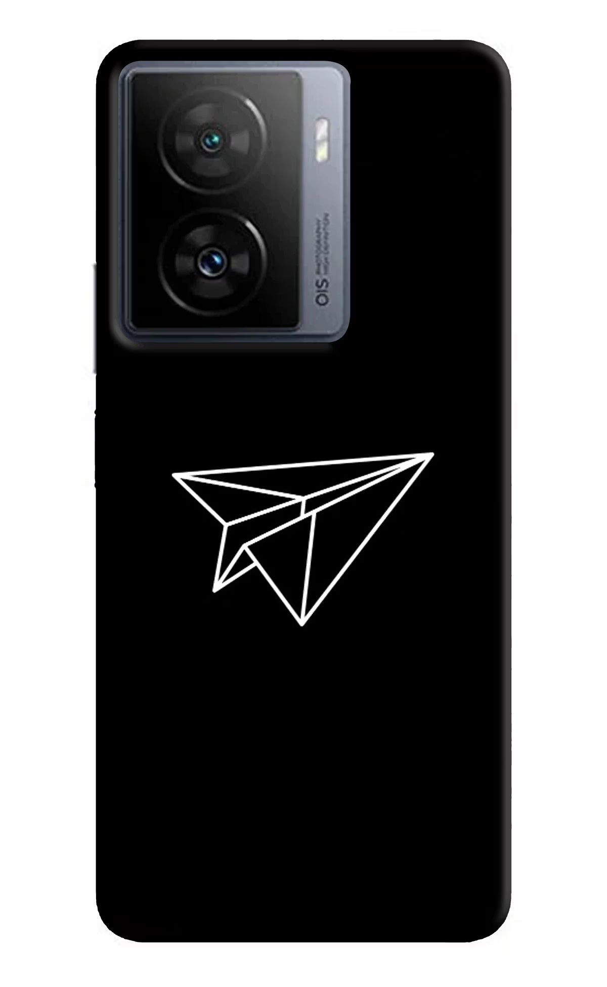 Paper Plane White iQOO Z7 5G Back Cover - Paper Plane White iQOO Z7 5G Back Cover Paper Plane White iQOO Z7 5G Back Cover