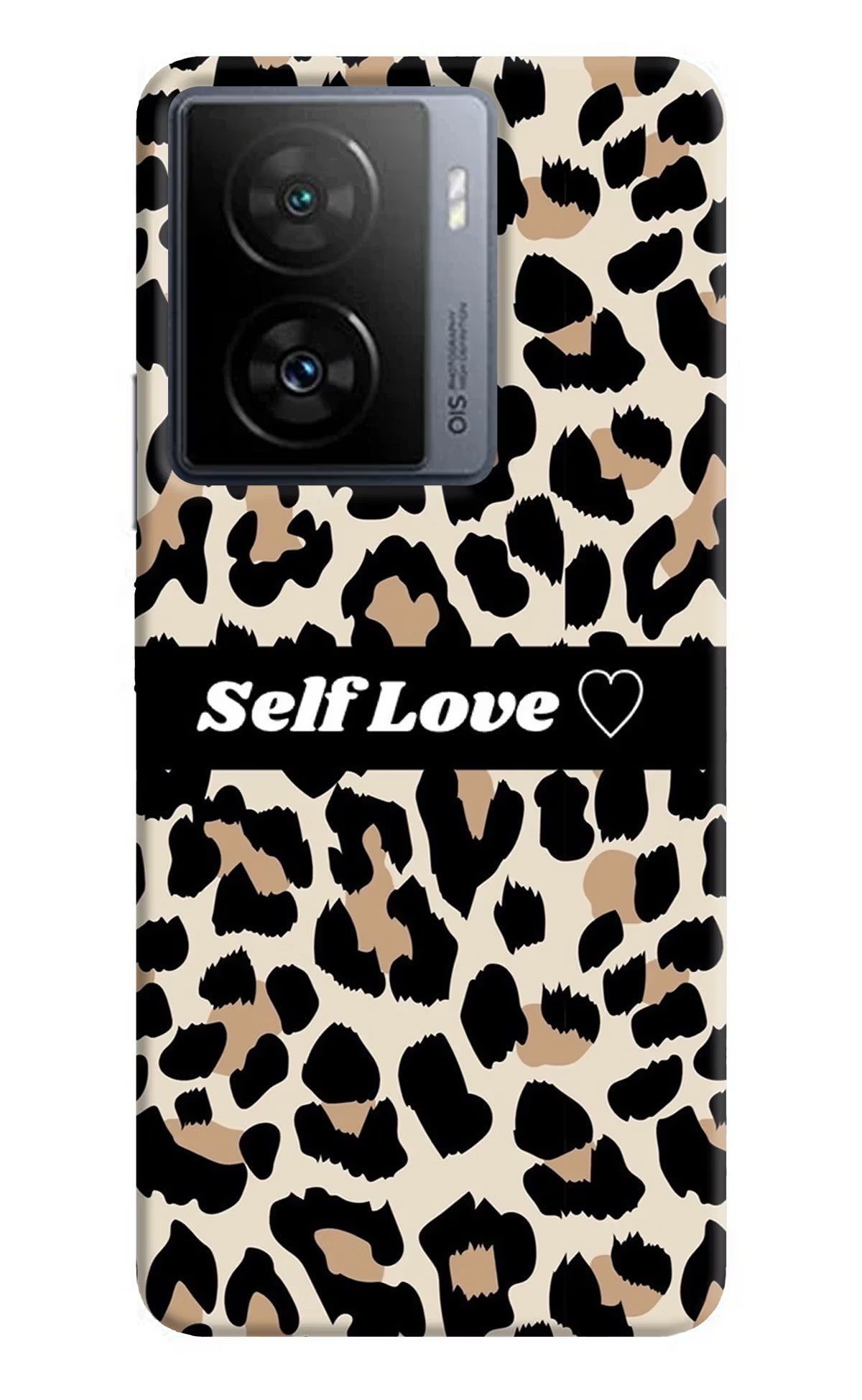 Leopard Print Self Love iQOO Z7 5G Back Cover - Leopard Print Self Love iQOO Z7 5G Back Cover Leopard Print Self Love iQOO Z7 5G Back Cover