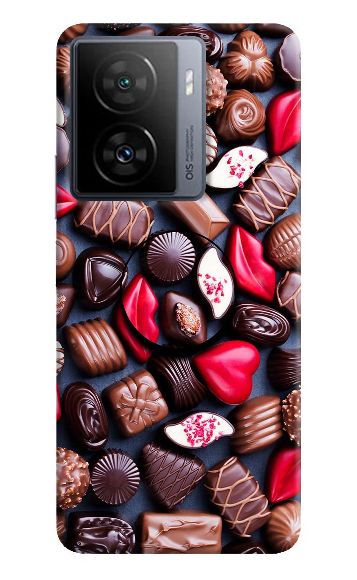 Chocolates iQOO Z7 5G Pop Case - Chocolates iQOO Z7 5G Pop Case Chocolates iQOO Z7 5G Pop Case