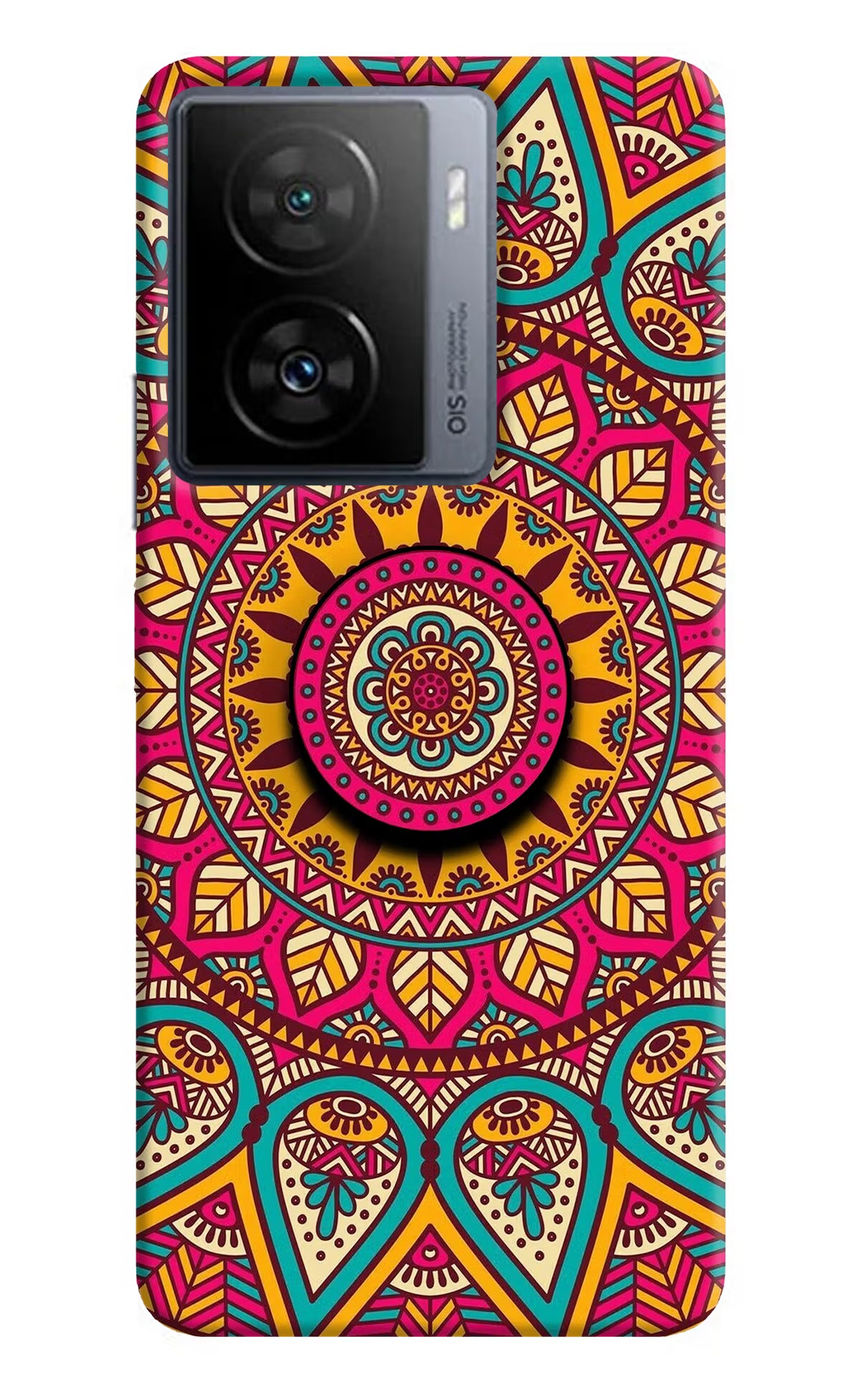 Mandala iQOO Z7 5G Pop Case - Mandala iQOO Z7 5G Pop Case Mandala iQOO Z7 5G Pop Case