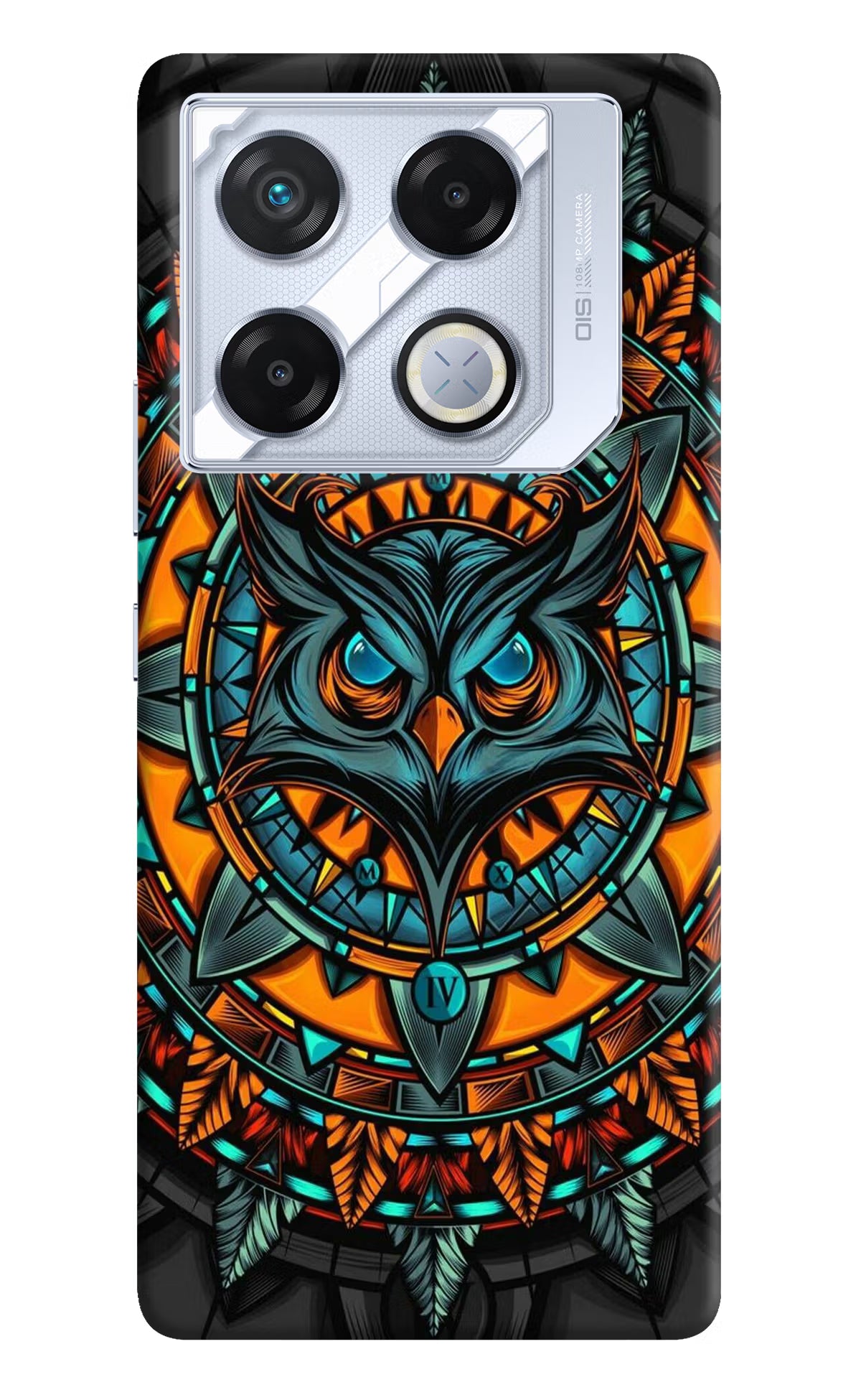 Angry Owl Art Infinix GT 20 Pro Back Cover - Angry Owl Art Infinix GT 20 Pro Back Cover Angry Owl Art Infinix GT 20 Pro Back Cover