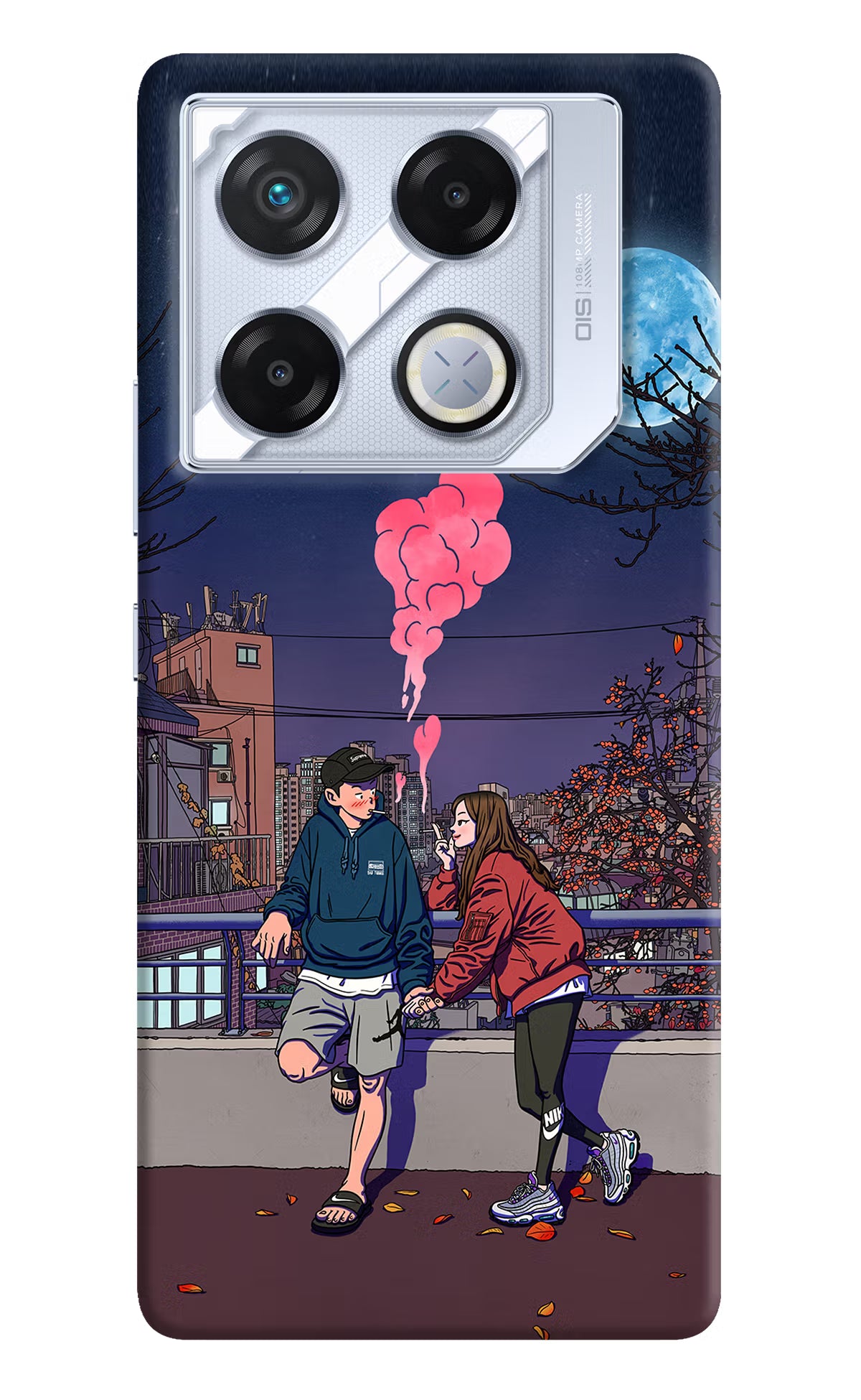 Chilling Couple Infinix GT 20 Pro Back Cover - Chilling Couple Infinix GT 20 Pro Back Cover Chilling Couple Infinix GT 20 Pro Back Cover
