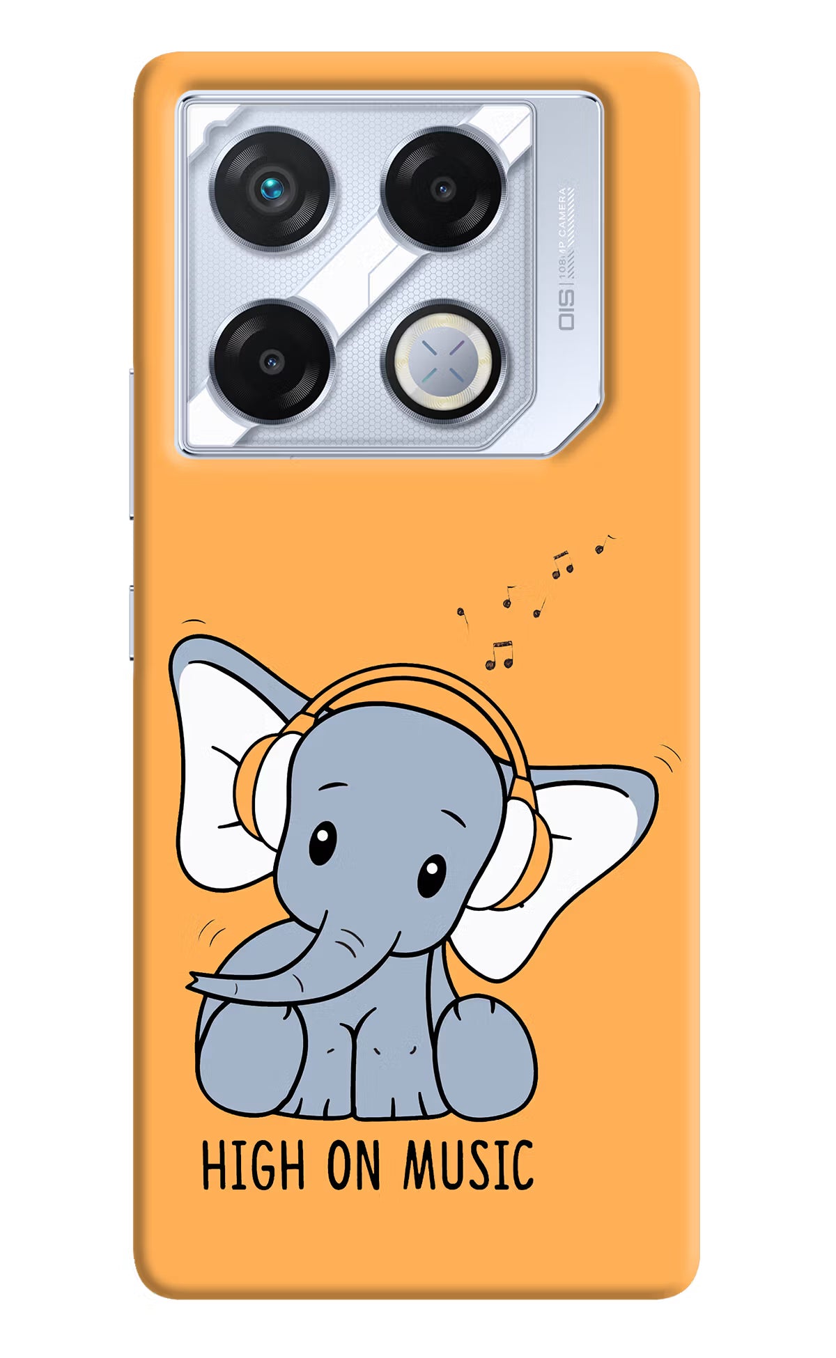 High On Music Infinix GT 20 Pro Back Cover - High On Music Infinix GT 20 Pro Back Cover High On Music Infinix GT 20 Pro Back Cover