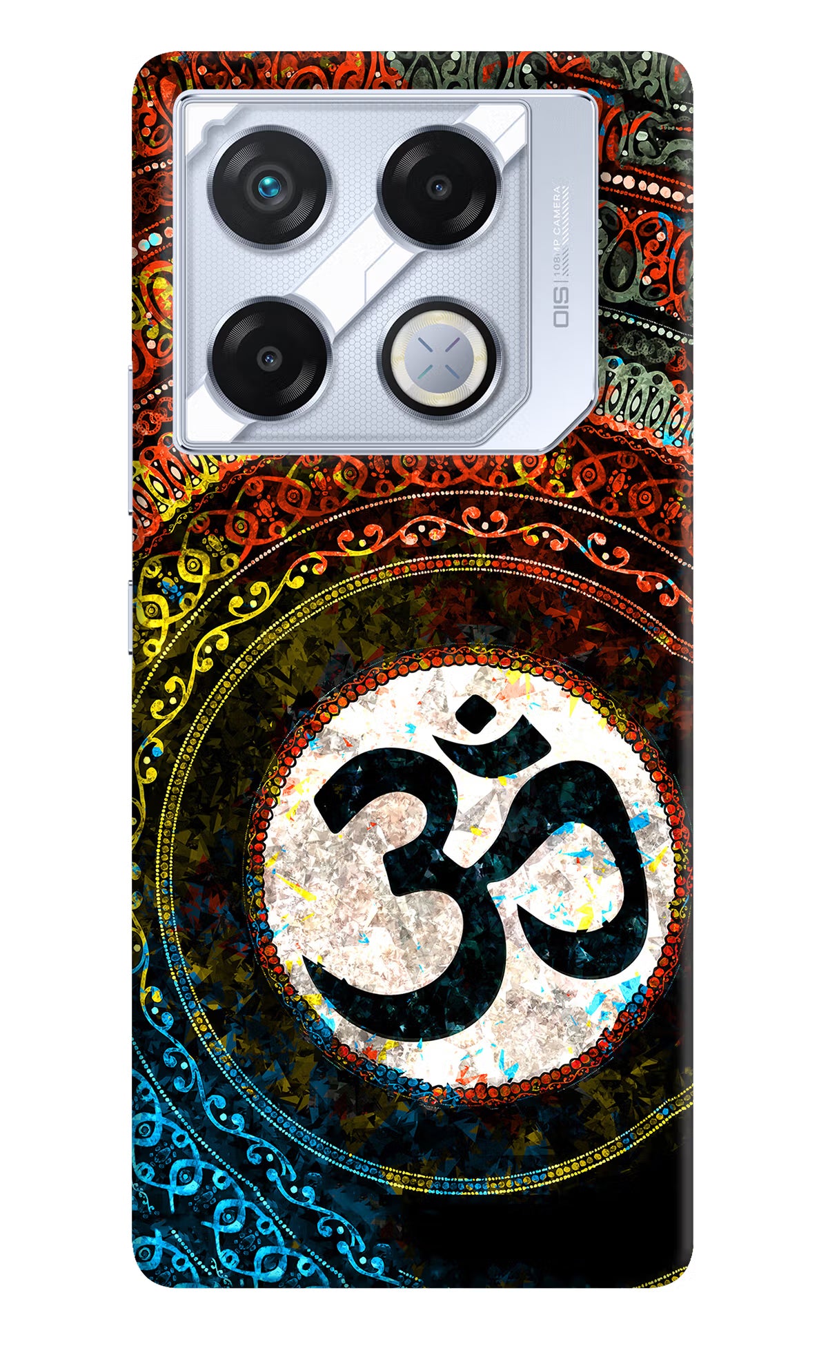 Om Cultural Infinix GT 20 Pro Back Cover - Om Cultural Infinix GT 20 Pro Back Cover Om Cultural Infinix GT 20 Pro Back Cover