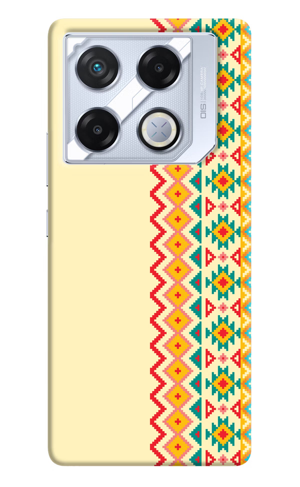 Ethnic Seamless Infinix GT 20 Pro Back Cover - Ethnic Seamless Infinix GT 20 Pro Back Cover Ethnic Seamless Infinix GT 20 Pro Back Cover