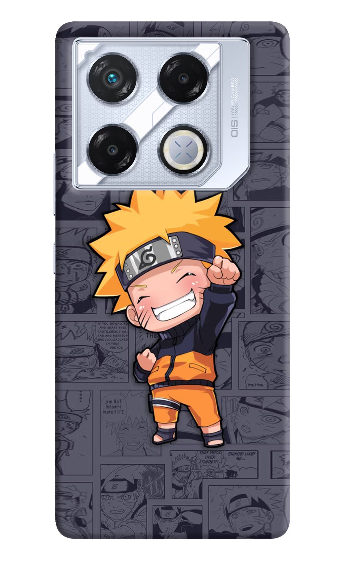 Chota Naruto Infinix GT 20 Pro Back Cover - Chota Naruto Infinix GT 20 Pro Back Cover Chota Naruto Infinix GT 20 Pro Back Cover