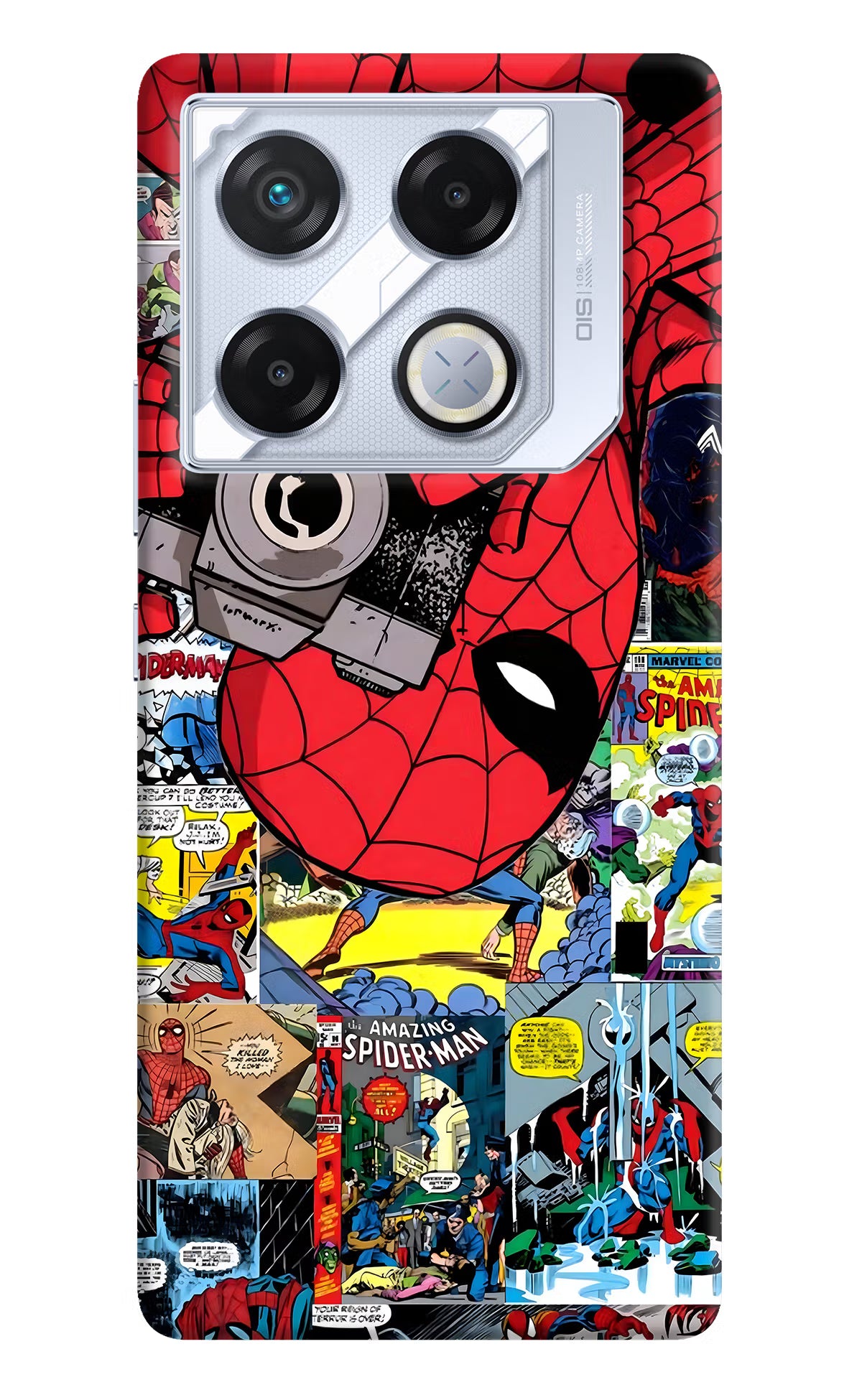 Spider Man Infinix GT 20 Pro Back Cover - Spider Man Infinix GT 20 Pro Back Cover Spider Man Infinix GT 20 Pro Back Cover