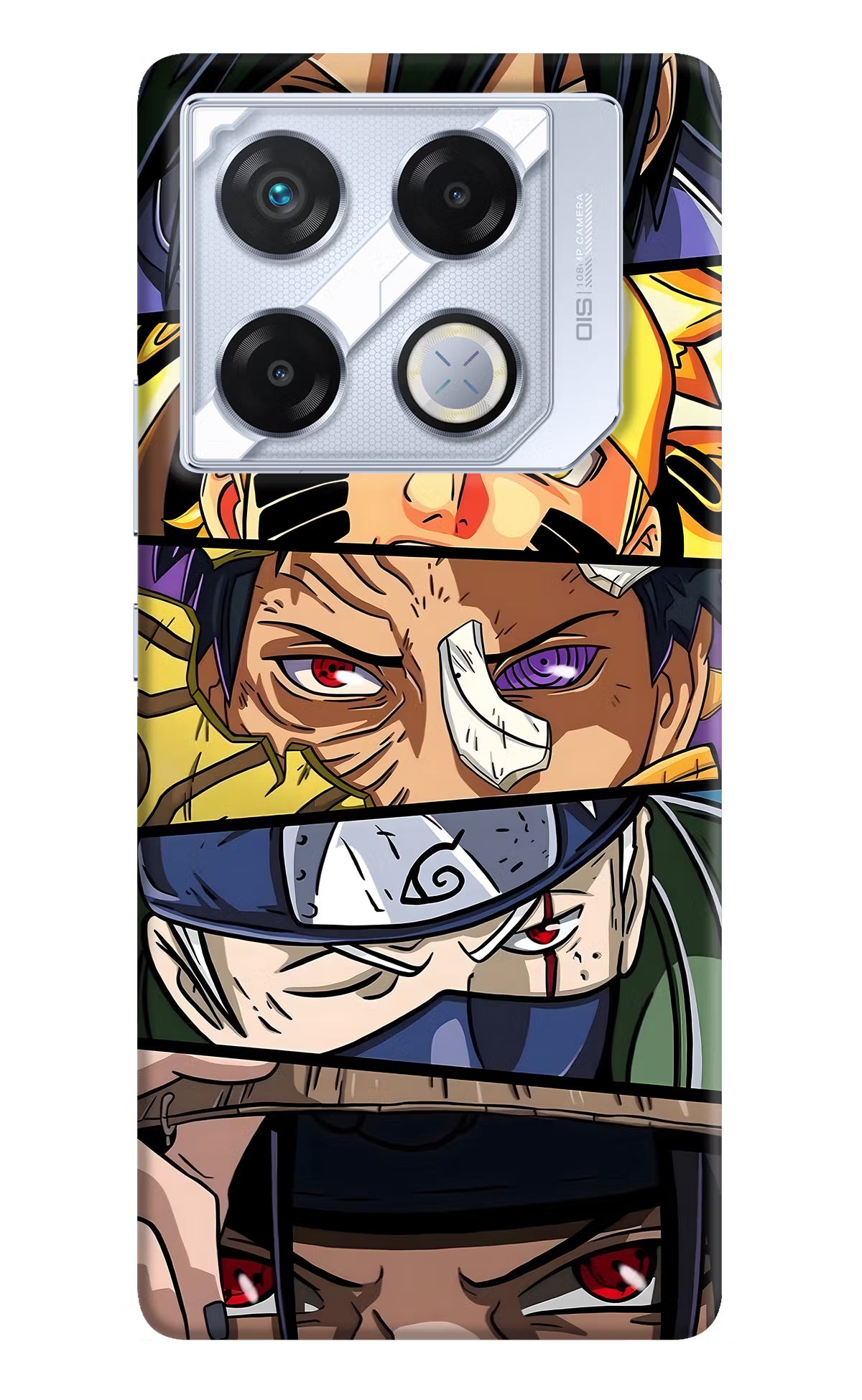 Naruto Character Infinix GT 20 Pro Back Cover - Naruto Character Infinix GT 20 Pro Back Cover Naruto Character Infinix GT 20 Pro Back Cover