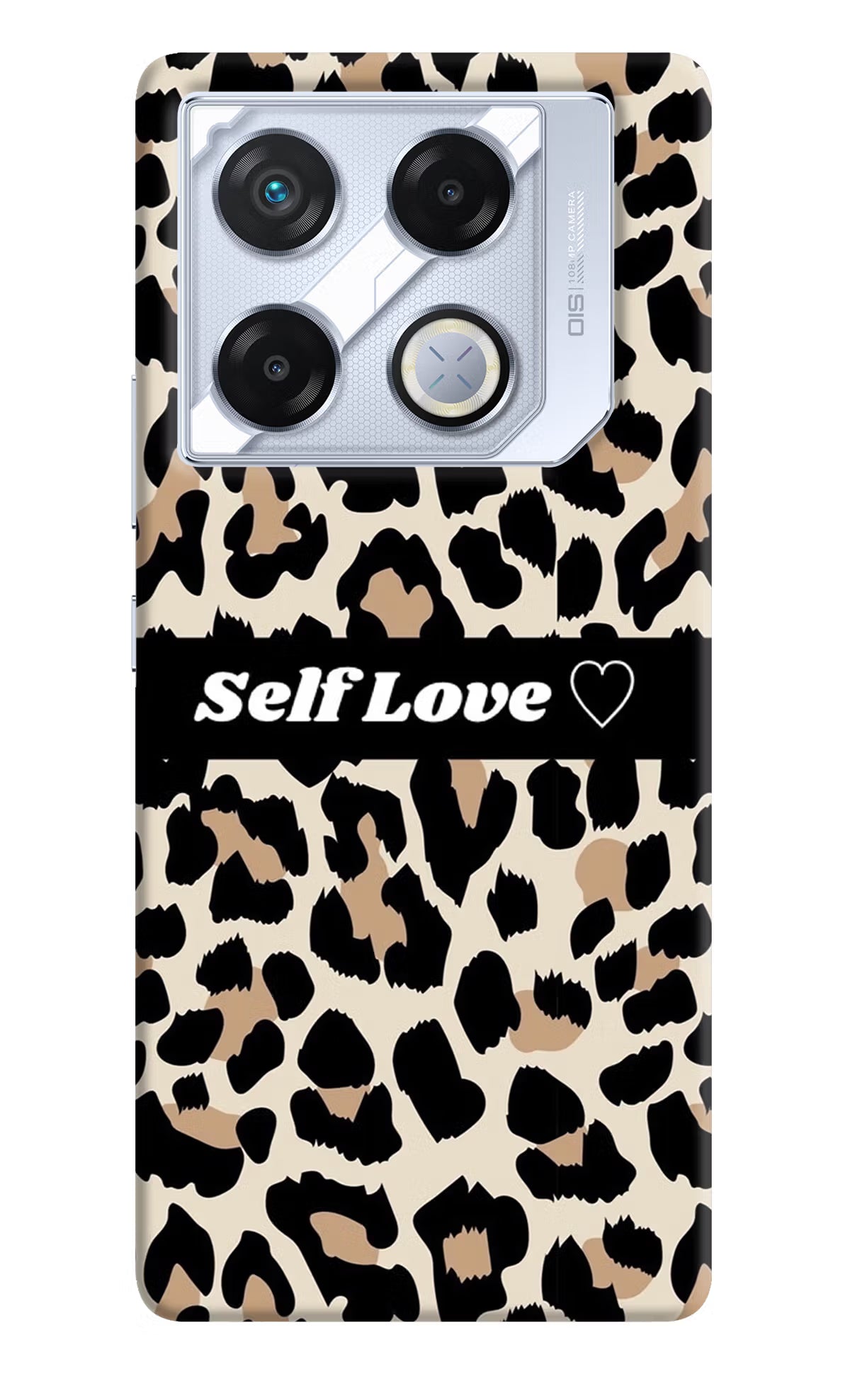 Leopard Print Self Love Infinix GT 20 Pro Back Cover - Leopard Print Self Love Infinix GT 20 Pro Back Cover Leopard Print Self Love Infinix GT 20 Pro Back Cover