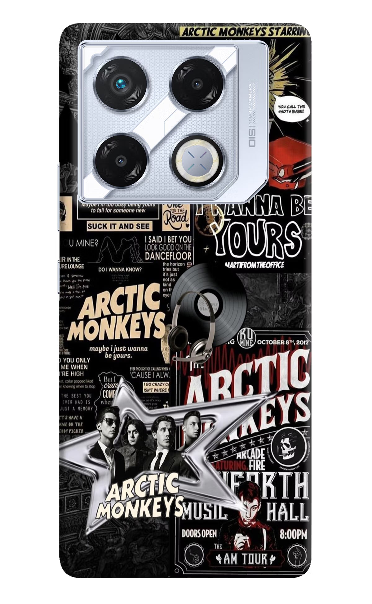 Arctic Monkeys Infinix GT 20 Pro Back Cover - Arctic Monkeys Infinix GT 20 Pro Back Cover Arctic Monkeys Infinix GT 20 Pro Back Cover