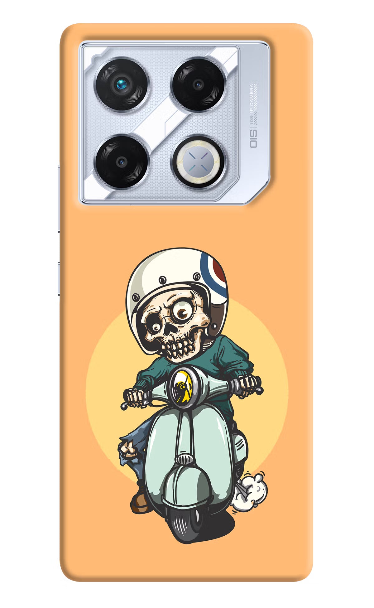 Undead Biker Infinix GT 20 Pro Back Cover - Undead Biker Infinix GT 20 Pro Back Cover Undead Biker Infinix GT 20 Pro Back Cover