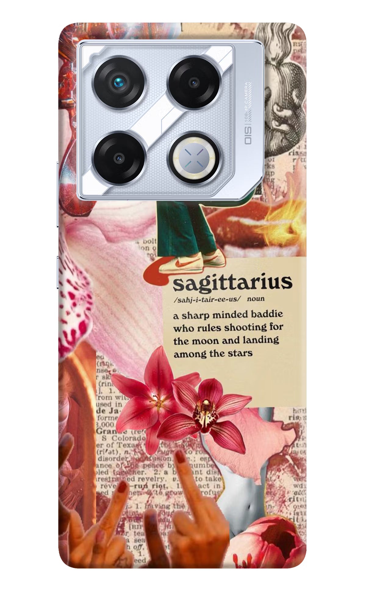Sagittarius Zodiac Infinix GT 20 Pro Back Cover - Sagittarius Zodiac Infinix GT 20 Pro Back Cover Sagittarius Zodiac Infinix GT 20 Pro Back Cover
