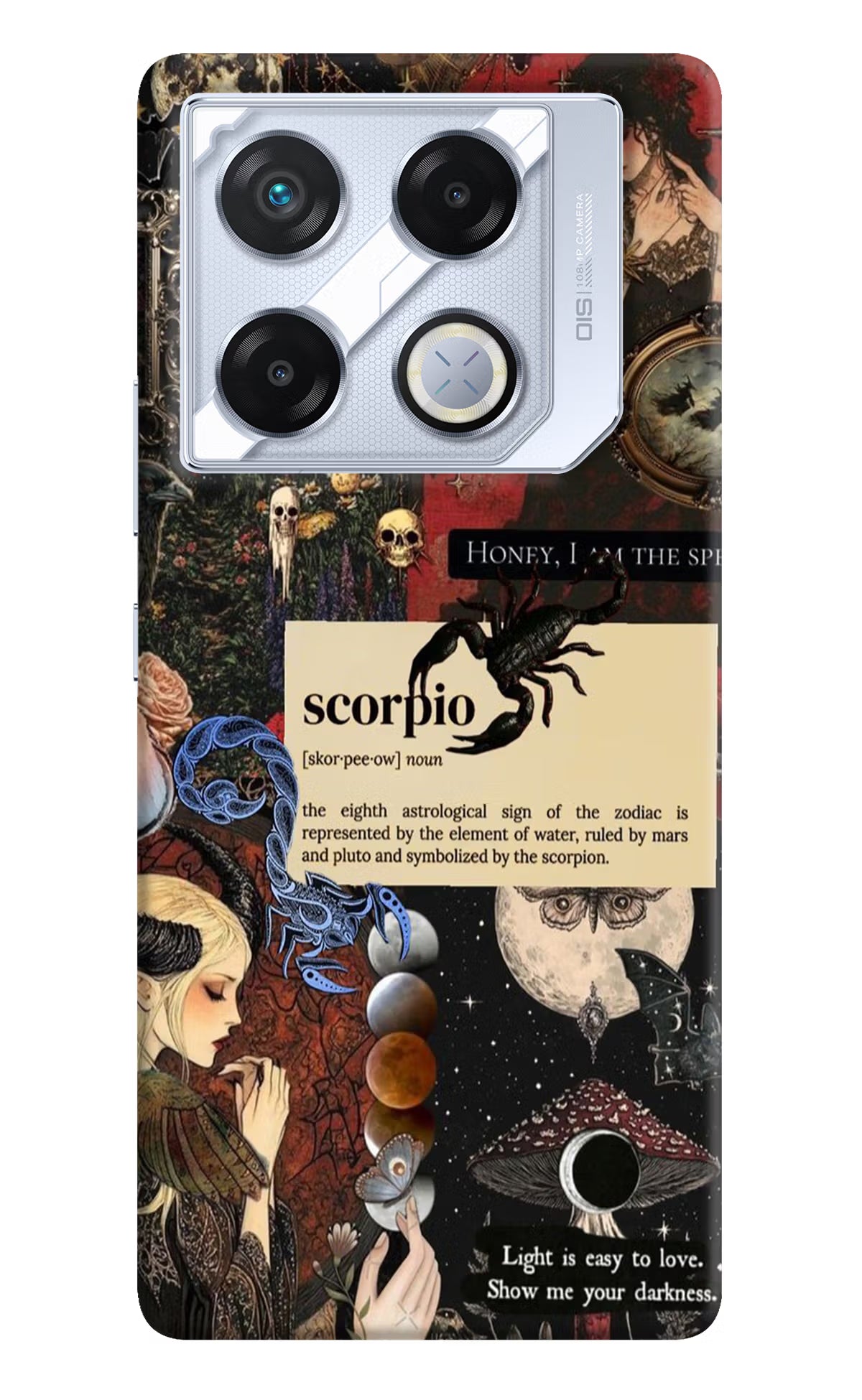 Scorpio Zodiac Infinix GT 20 Pro Back Cover - Scorpio Zodiac Infinix GT 20 Pro Back Cover Scorpio Zodiac Infinix GT 20 Pro Back Cover