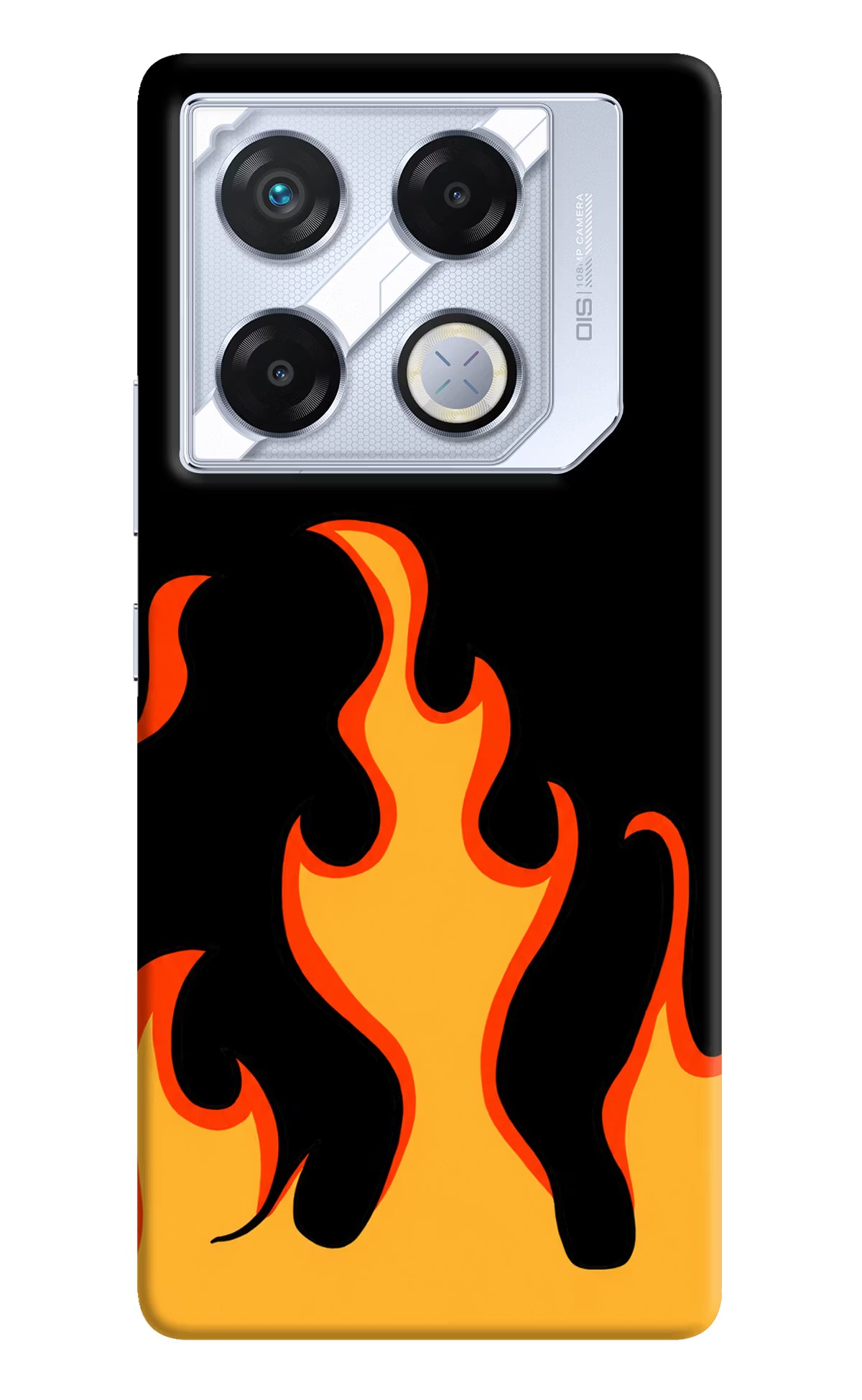 Fired Up – Black Infinix GT 20 Pro Back Cover - Fired Up – Black Infinix GT 20 Pro Back Cover Fired Up – Black Infinix GT 20 Pro Back Cover