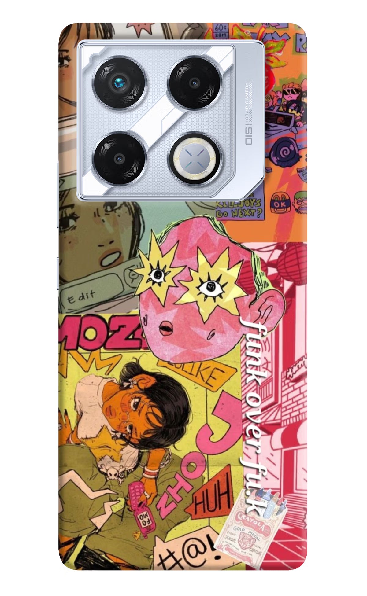 Funkover Infinix GT 20 Pro Back Cover - Funkover Infinix GT 20 Pro Back Cover Funkover Infinix GT 20 Pro Back Cover