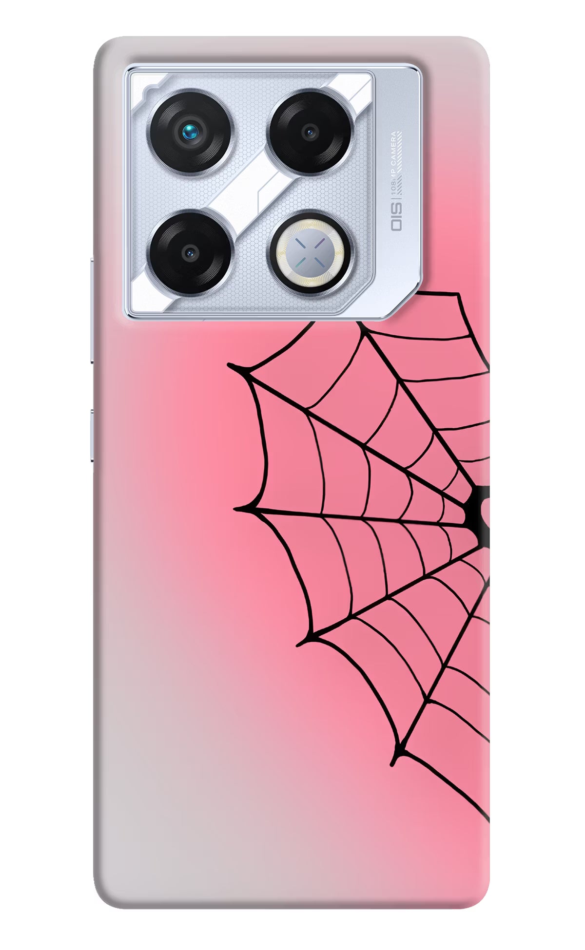 Pink Web Infinix GT 20 Pro Back Cover - Pink Web Infinix GT 20 Pro Back Cover Pink Web Infinix GT 20 Pro Back Cover