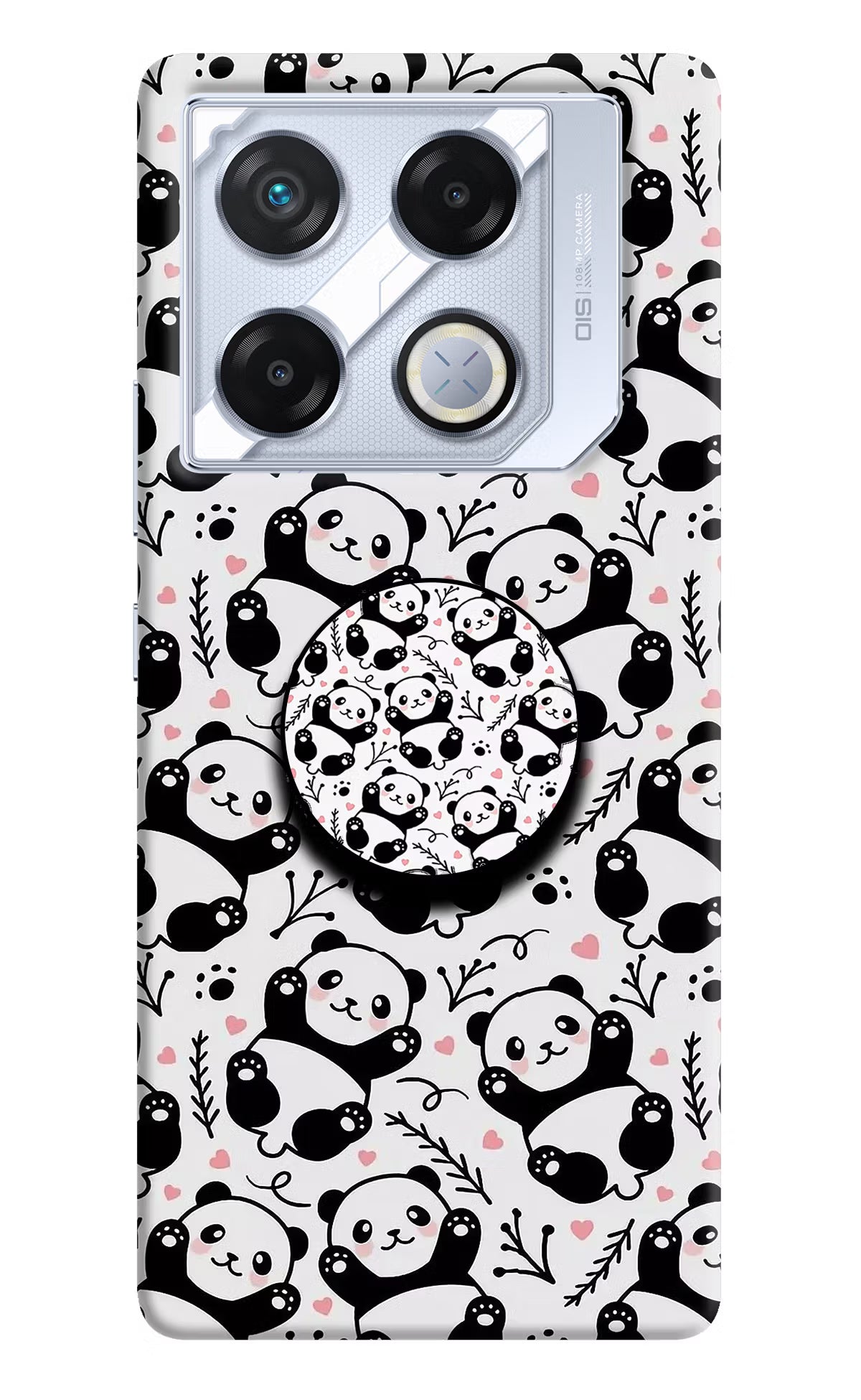Cute Panda Infinix GT 20 Pro Pop Case - Cute Panda Infinix GT 20 Pro Pop Case Cute Panda Infinix GT 20 Pro Pop Case