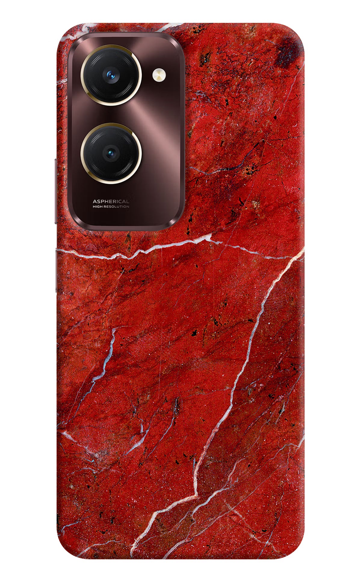 Red Marble Design Vivo Y28e 5G Back Cover - Red Marble Design Vivo Y28e 5G Back Cover Red Marble Design Vivo Y28e 5G Back Cover