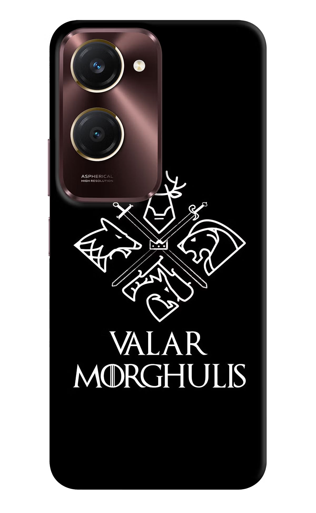 Valar Morghulis | Game Of Thrones Vivo Y28e 5G Back Cover - Valar Morghulis | Game Of Thrones Vivo Y28e 5G Back Cover Valar Morghulis | Game Of Thrones Vivo Y28e 5G Back Cover