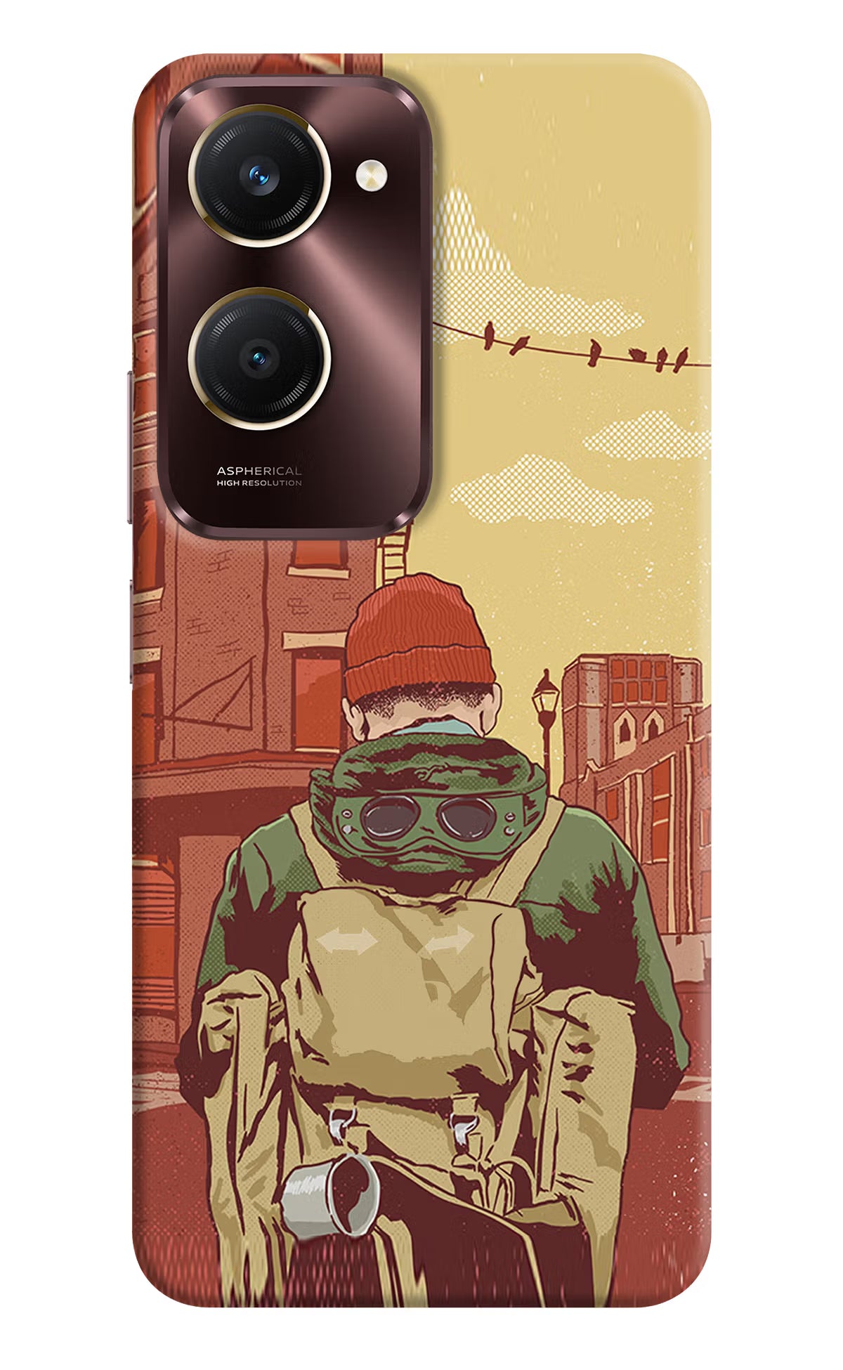 Adventurous Vivo Y28e 5G Back Cover - Adventurous Vivo Y28e 5G Back Cover Adventurous Vivo Y28e 5G Back Cover
