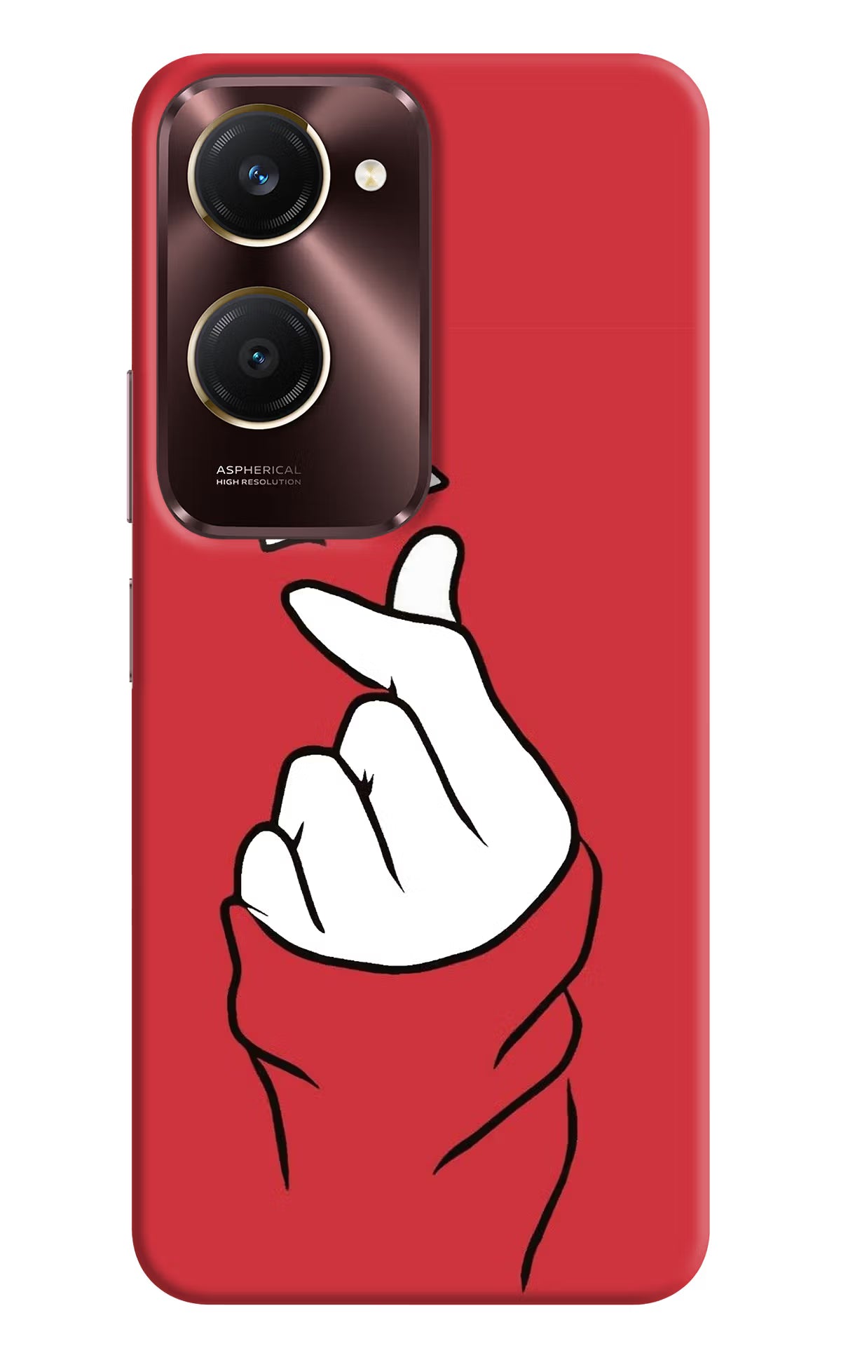 Korean Love Sign Vivo Y28e 5G Back Cover - Korean Love Sign Vivo Y28e 5G Back Cover Korean Love Sign Vivo Y28e 5G Back Cover