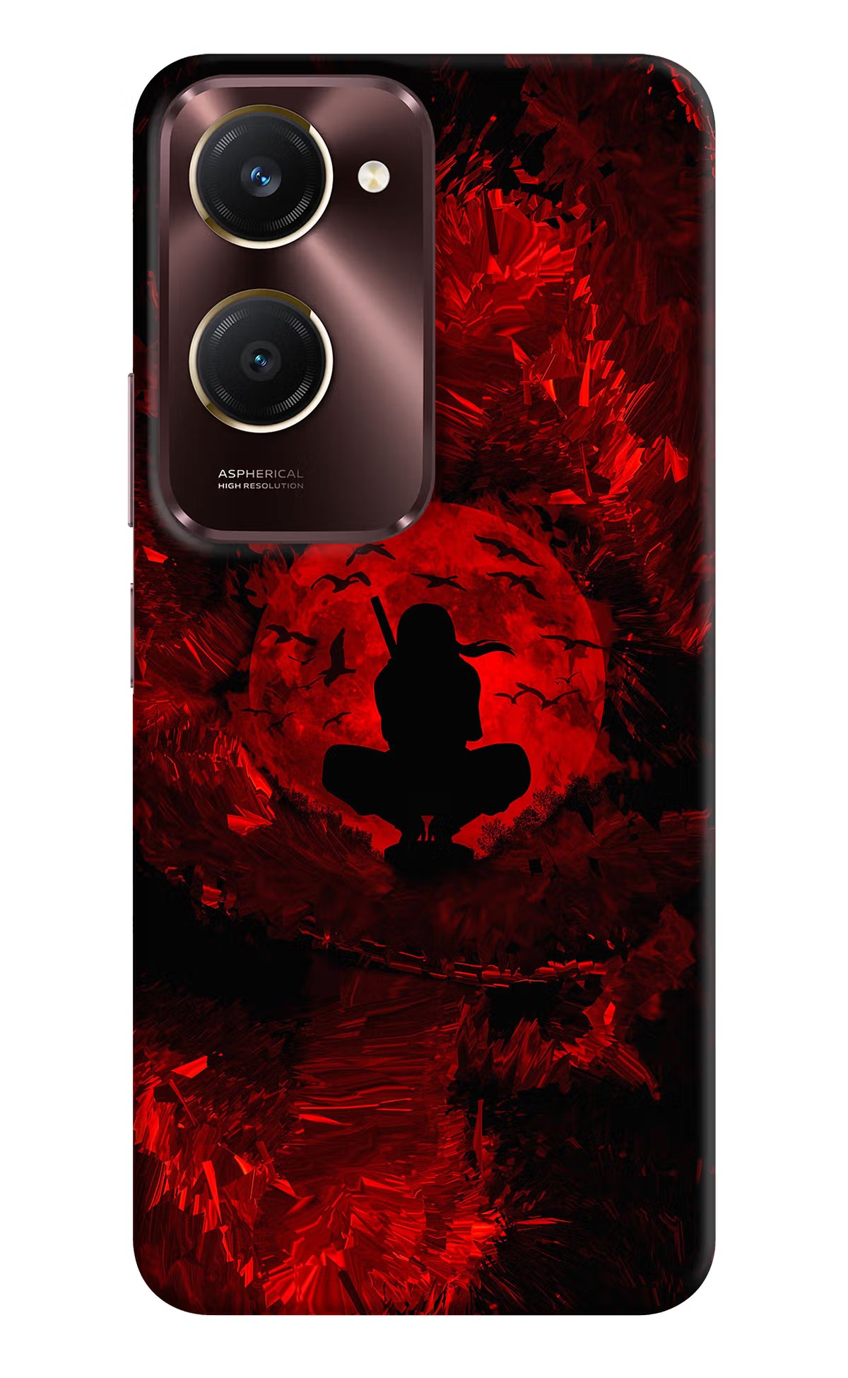 Itachi Uchiha Vivo Y28e 5G Back Cover - Itachi Uchiha Vivo Y28e 5G Back Cover Itachi Uchiha Vivo Y28e 5G Back Cover