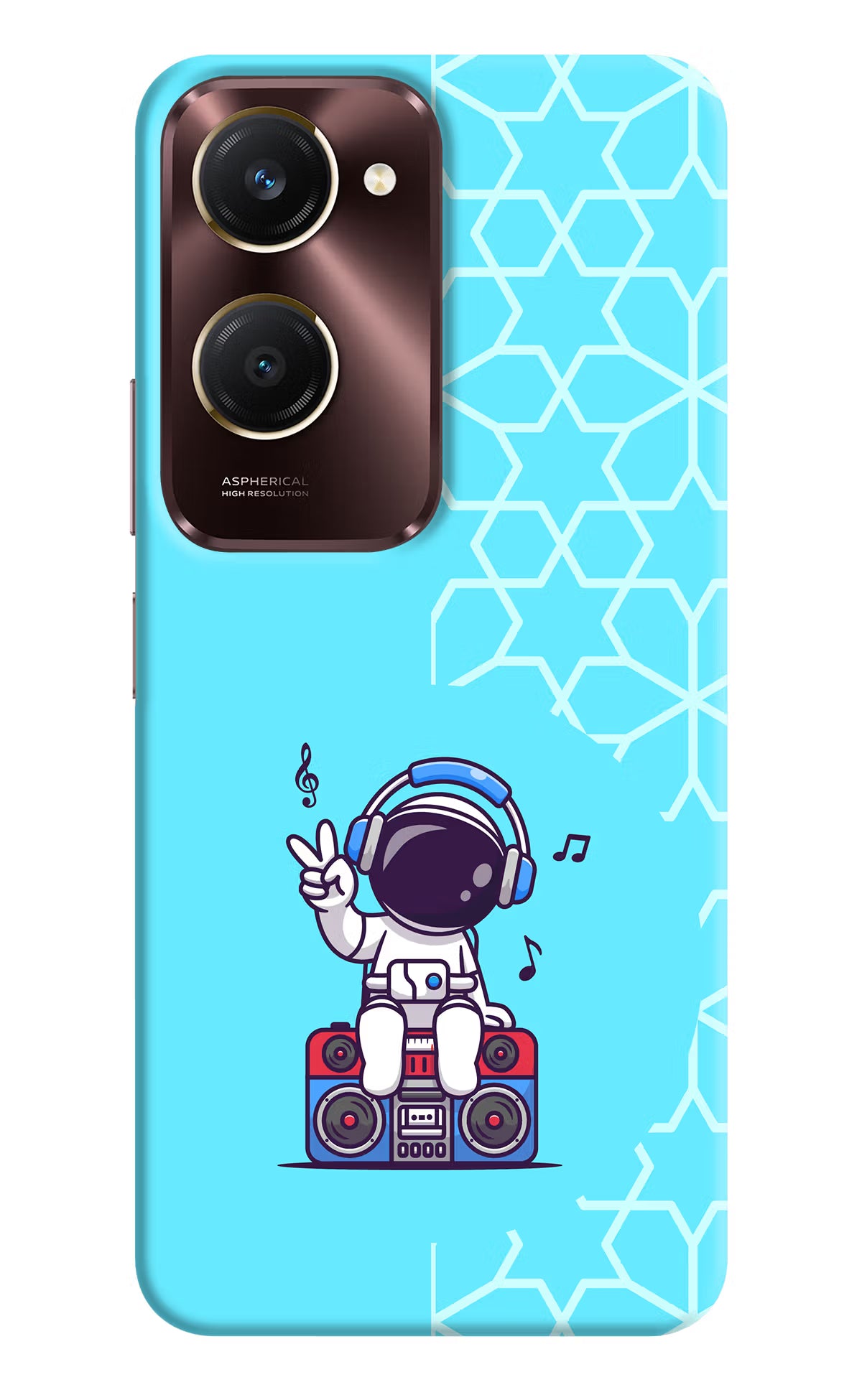 Cute Astronaut Chilling Vivo Y28e 5G Back Cover - Cute Astronaut Chilling Vivo Y28e 5G Back Cover Cute Astronaut Chilling Vivo Y28e 5G Back Cover