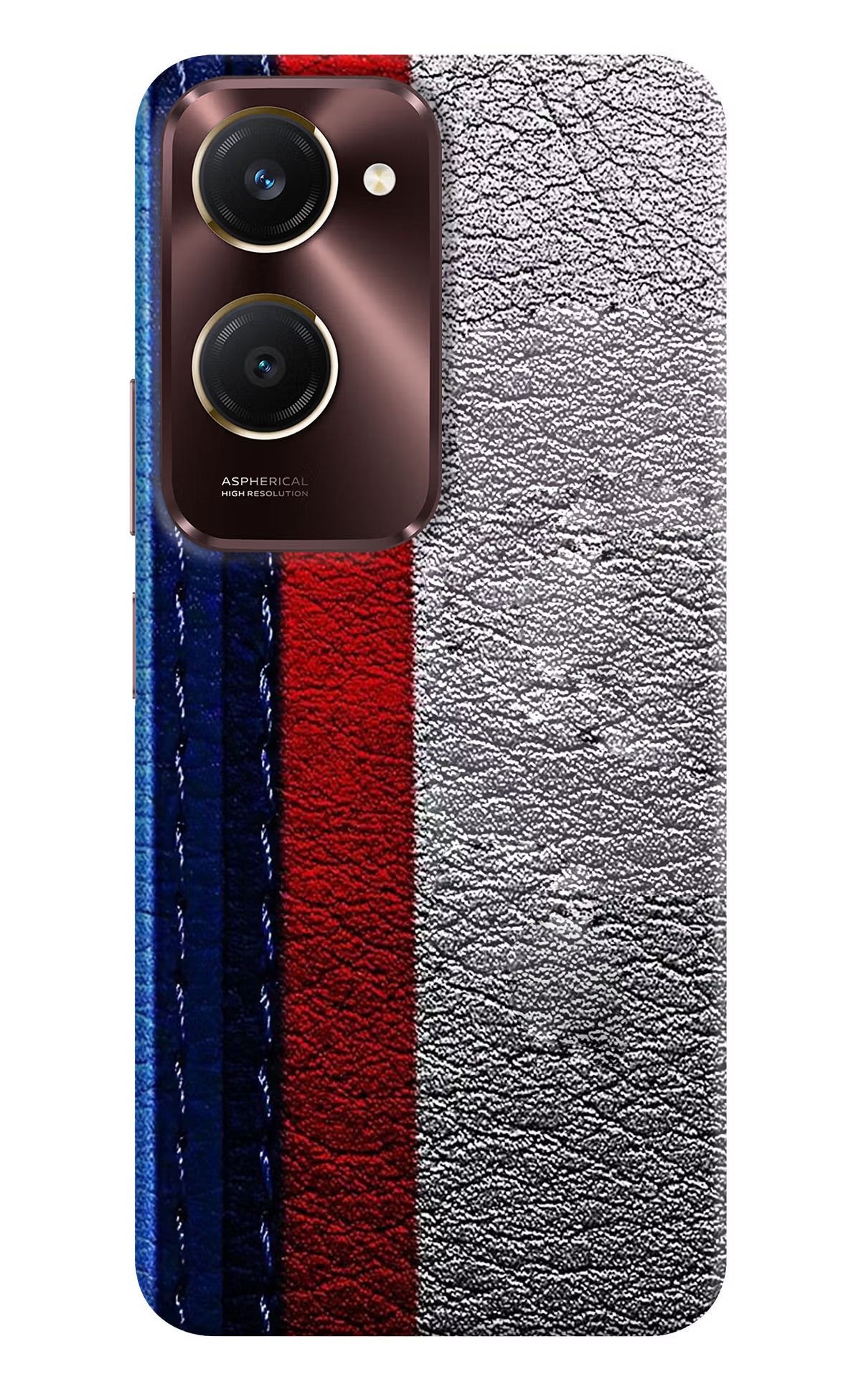 BMW Stripes Vivo Y28e 5G Back Cover - BMW Stripes Vivo Y28e 5G Back Cover BMW Stripes Vivo Y28e 5G Back Cover