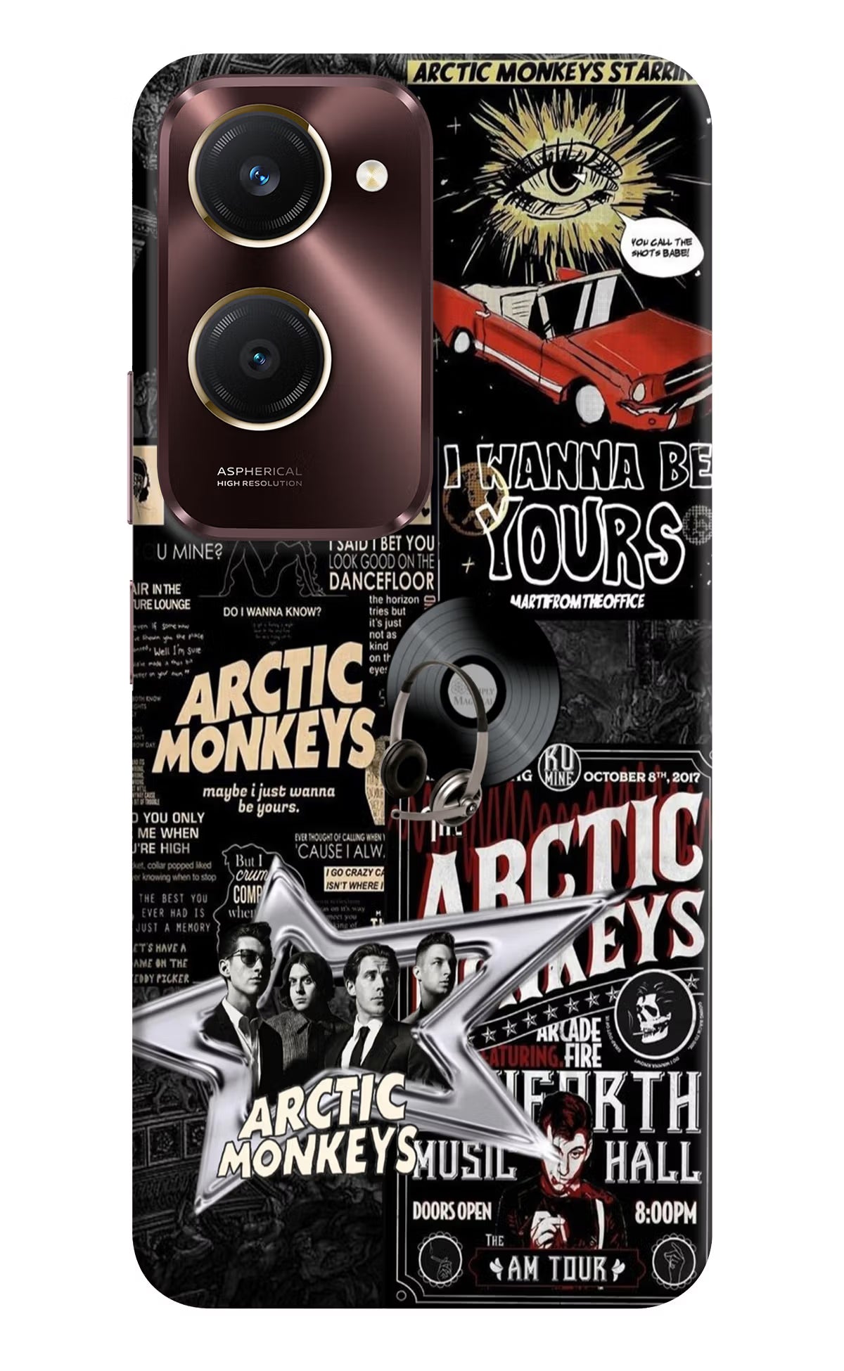 Arctic Monkeys Vivo Y28e 5G Back Cover - Arctic Monkeys Vivo Y28e 5G Back Cover Arctic Monkeys Vivo Y28e 5G Back Cover