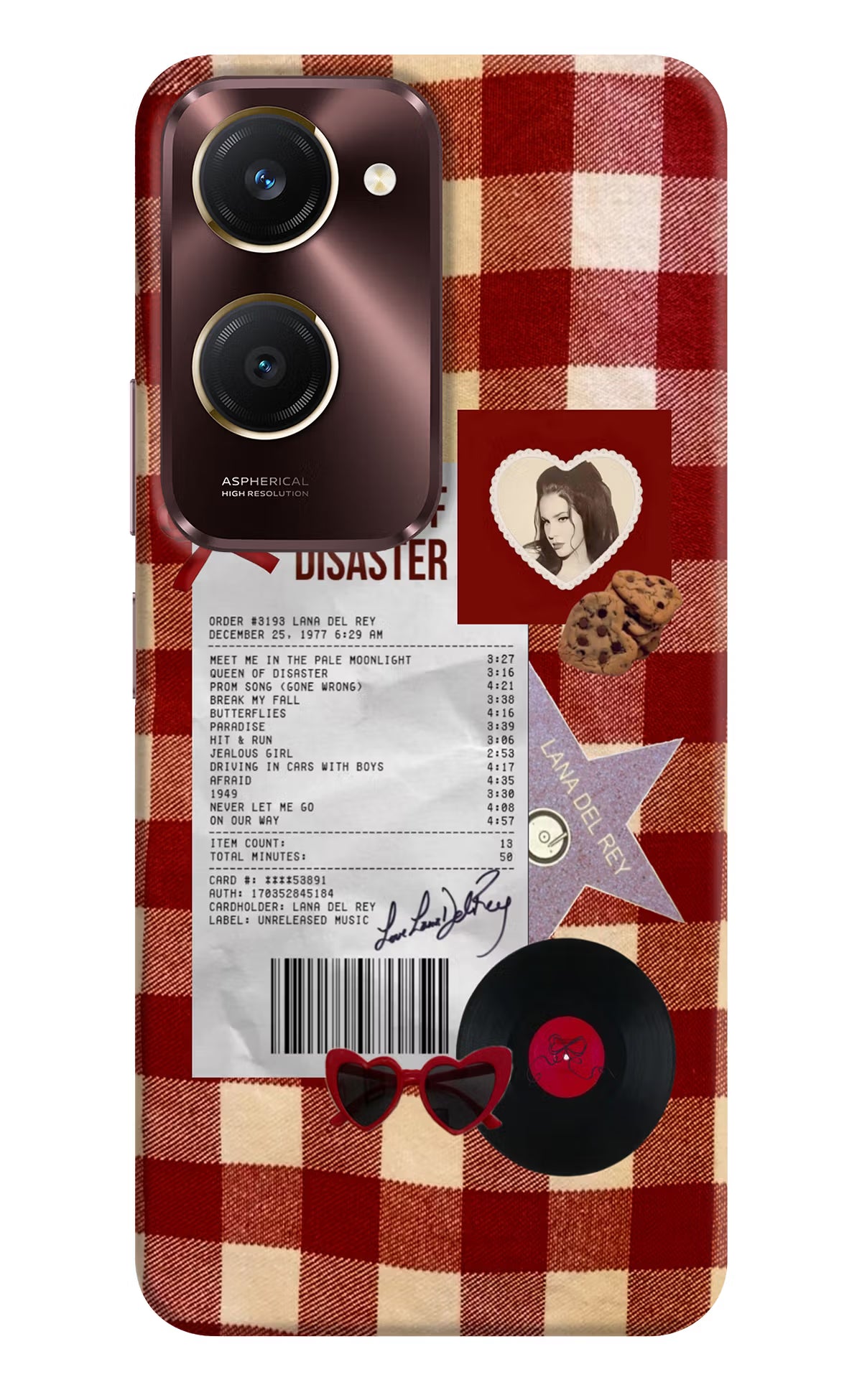 Queen of Disaster Vivo Y28e 5G Back Cover - Queen of Disaster Vivo Y28e 5G Back Cover Queen of Disaster Vivo Y28e 5G Back Cover