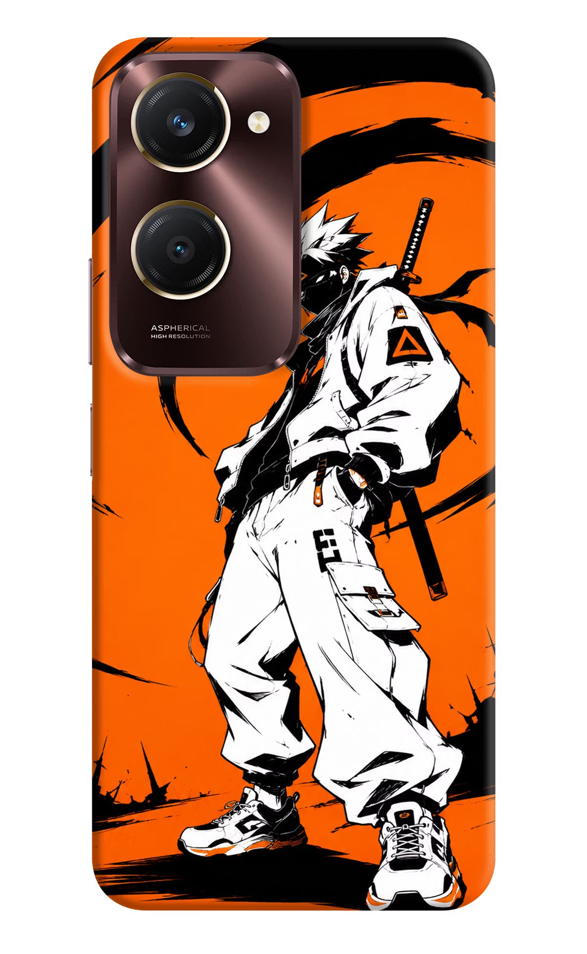 Street Samurai Vivo Y28e 5G Back Cover - Street Samurai Vivo Y28e 5G Back Cover Street Samurai Vivo Y28e 5G Back Cover