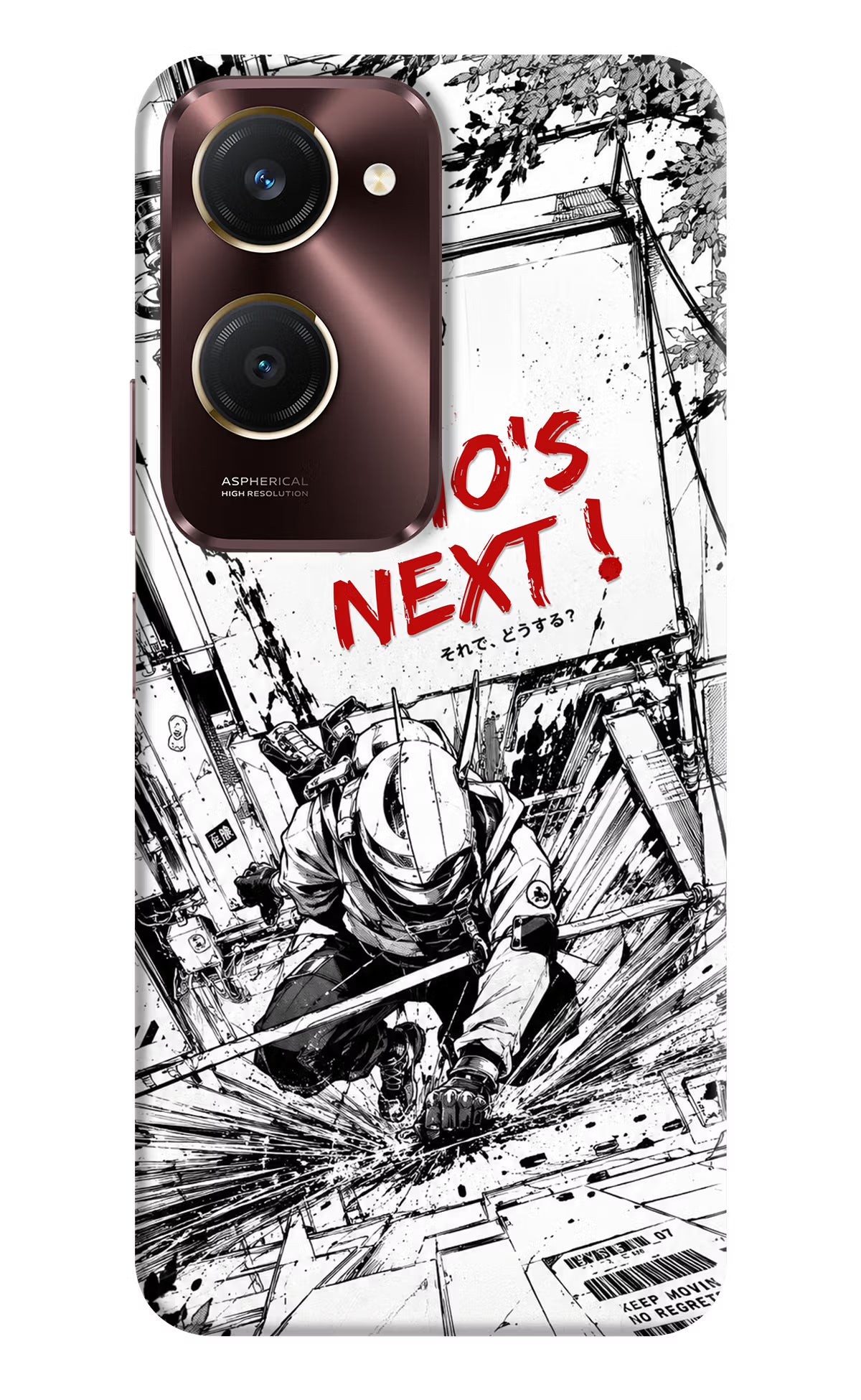Who's Next Vivo Y28e 5G Back Cover - Who's Next Vivo Y28e 5G Back Cover Who's Next Vivo Y28e 5G Back Cover